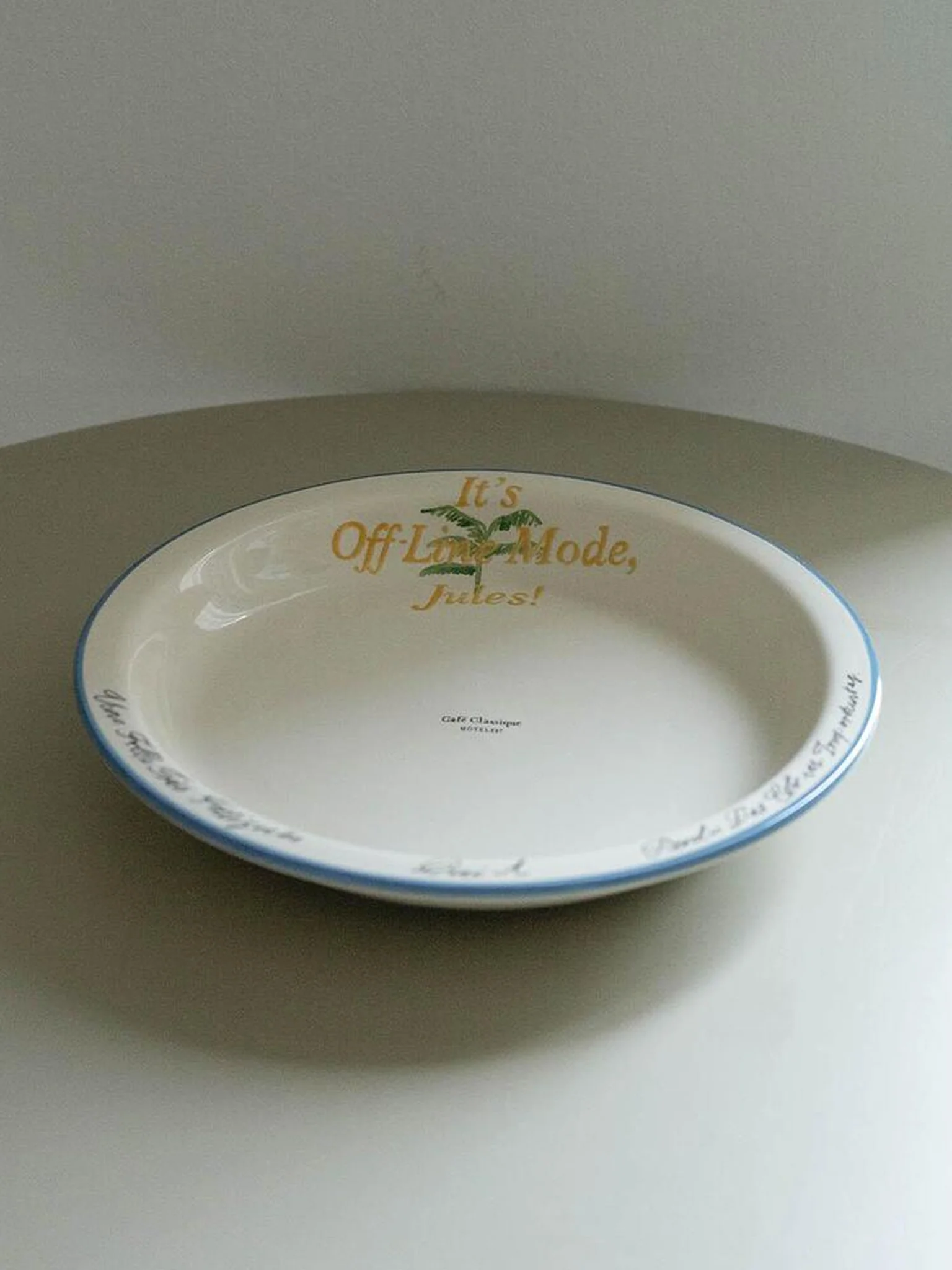 Offline Mode Platter - Linen - Image 2