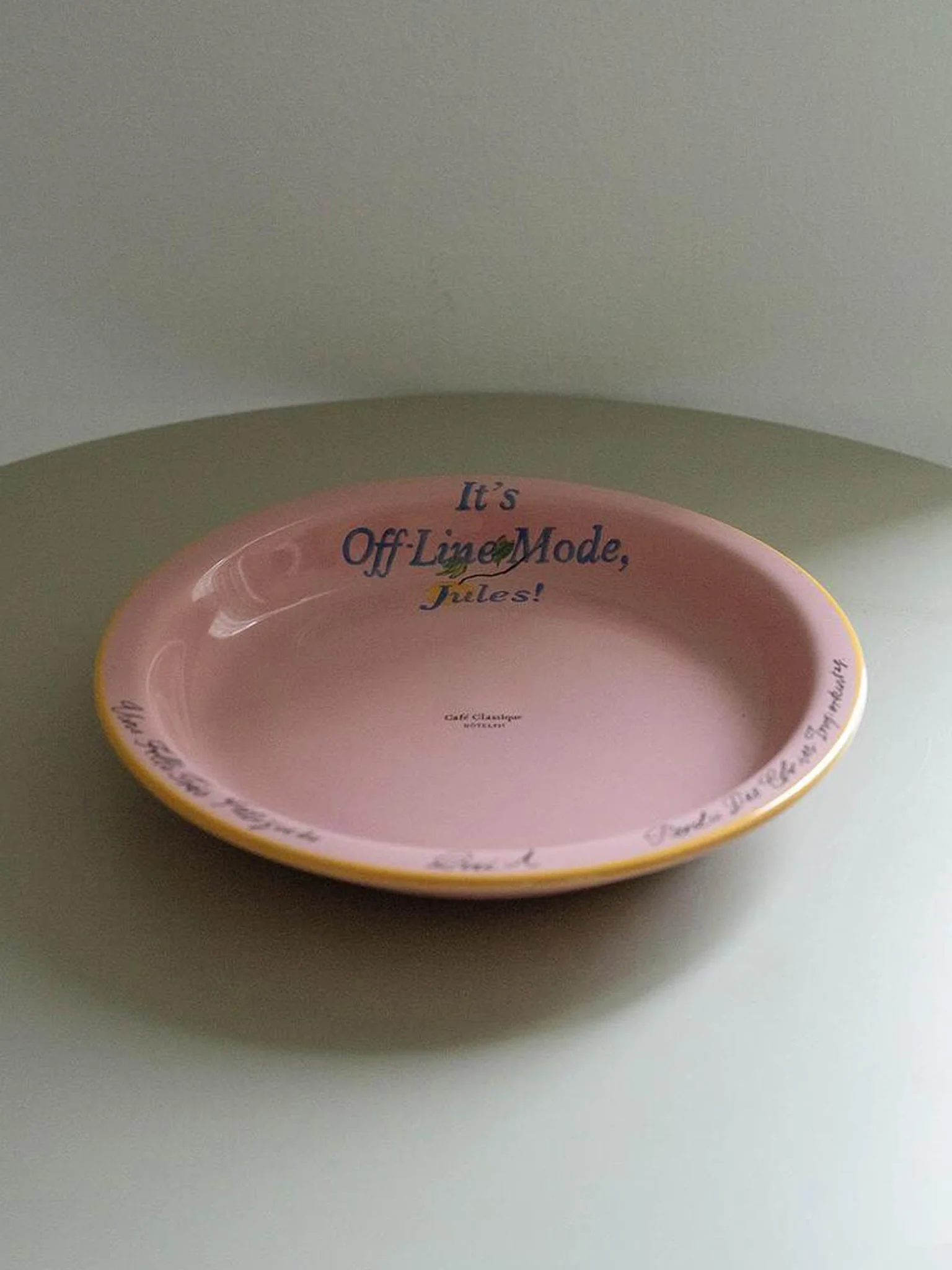 Offline Mode Platter - Old Rose - Image 2