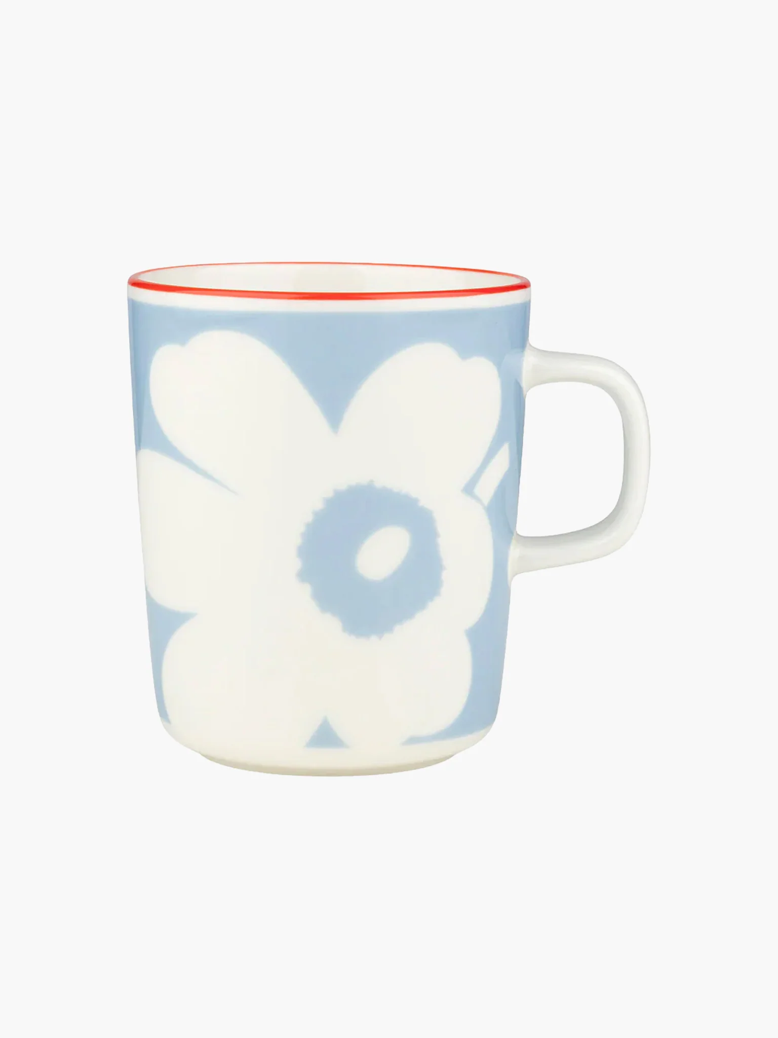 Oiva / Juhla Unikko Mug - Blue & White (250ml)