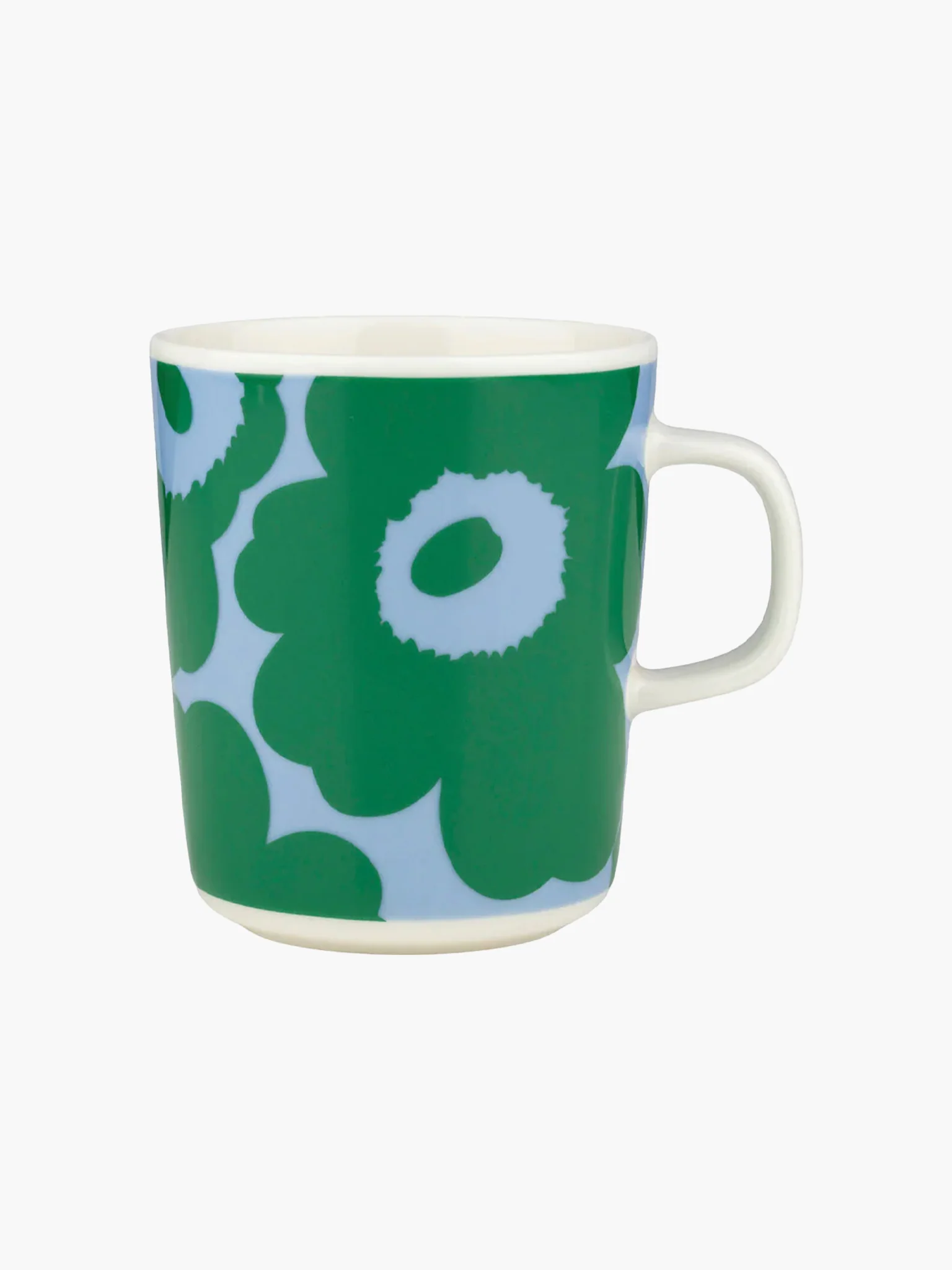 Oiva / Juhla Unikko Mug - Green & Blue (250ml)