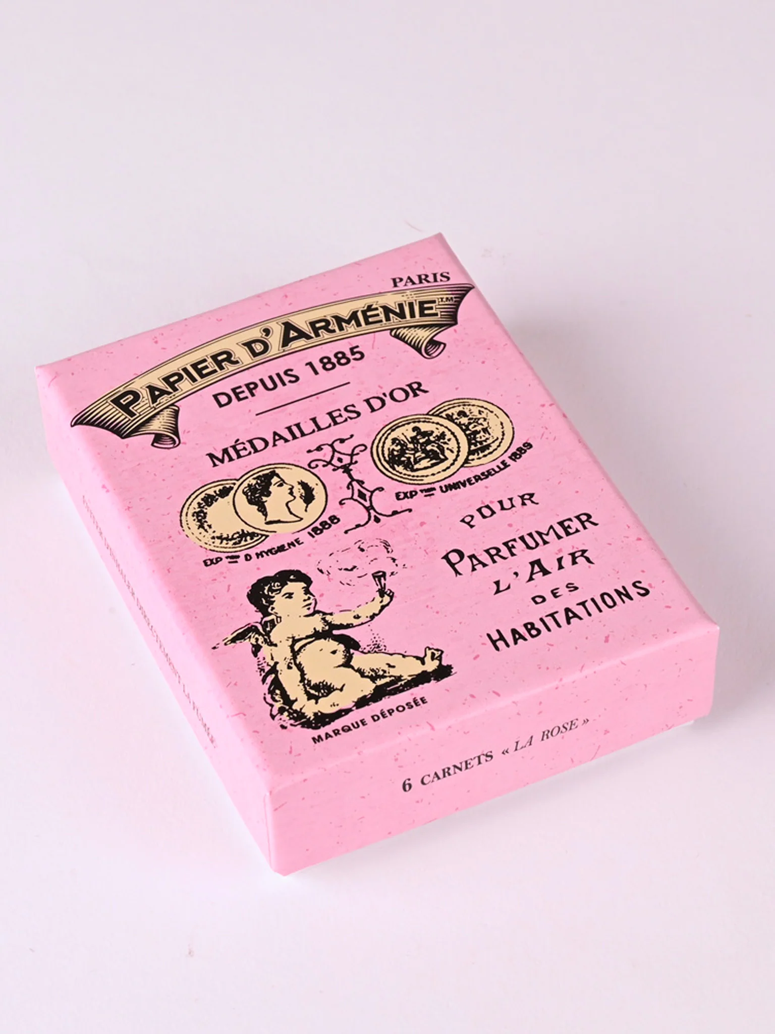 Papier d'Armenie Vintage Box - Rose (Pack of 6) - Image 3