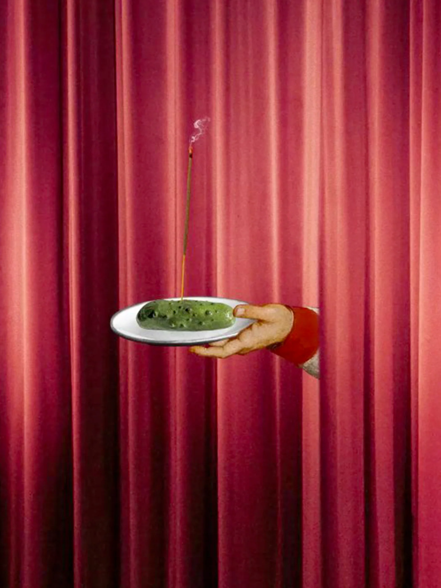 Pickle Incense Holder x Spicy Tofu Ceramics - Image 4