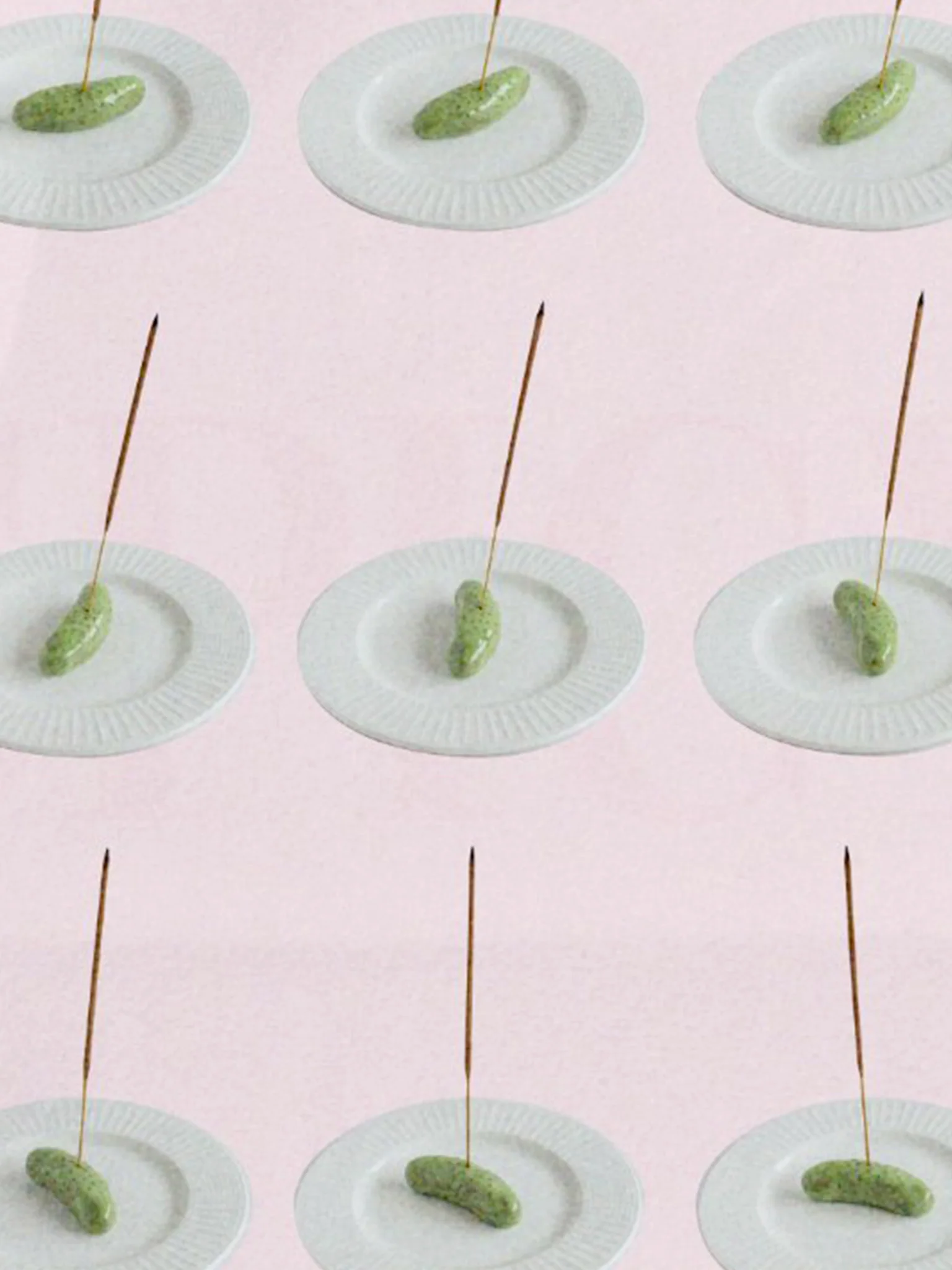 Pickle Incense Holder x Spicy Tofu Ceramics - Image 5