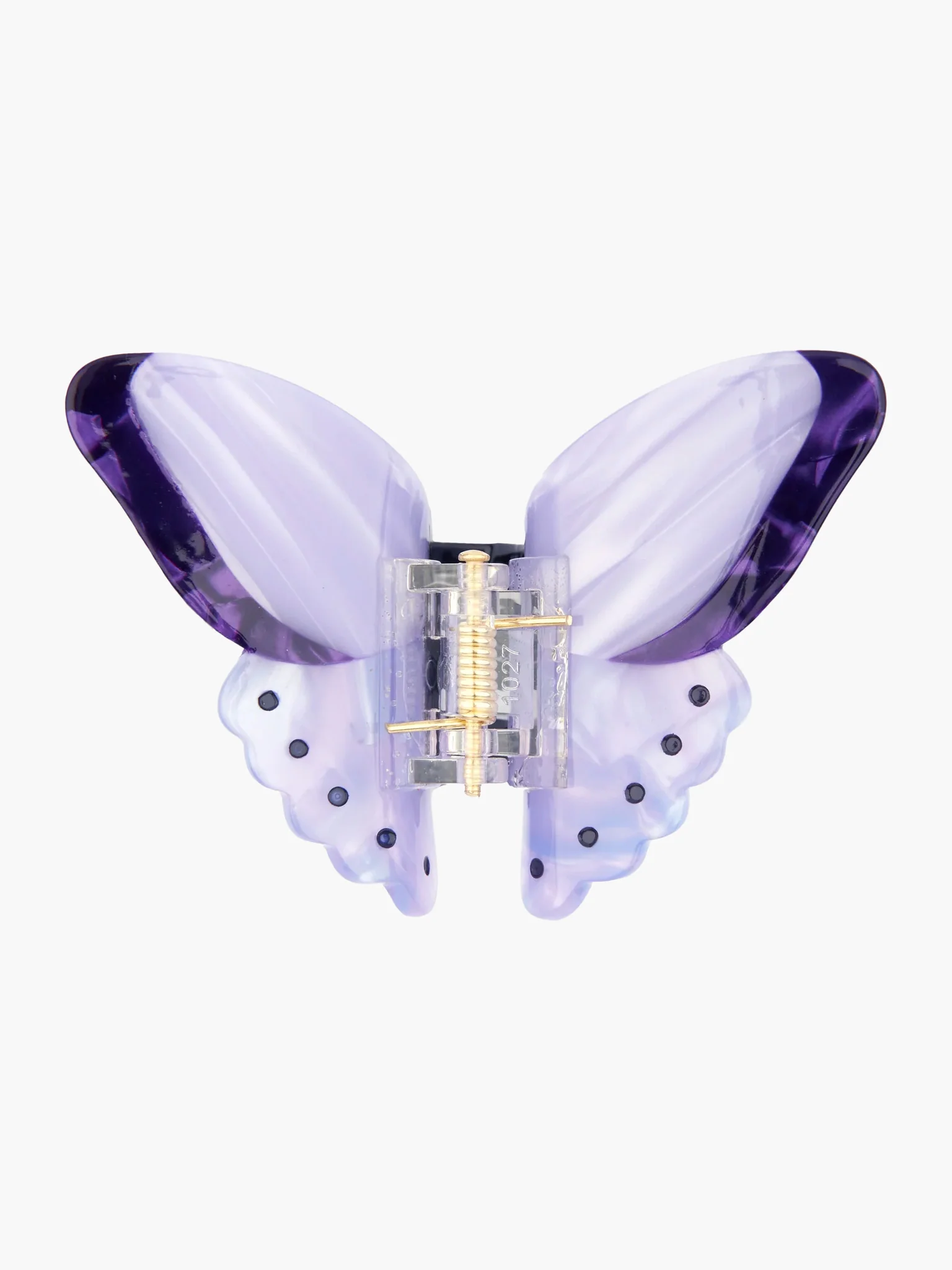 Purple Butterfly Hair Claw