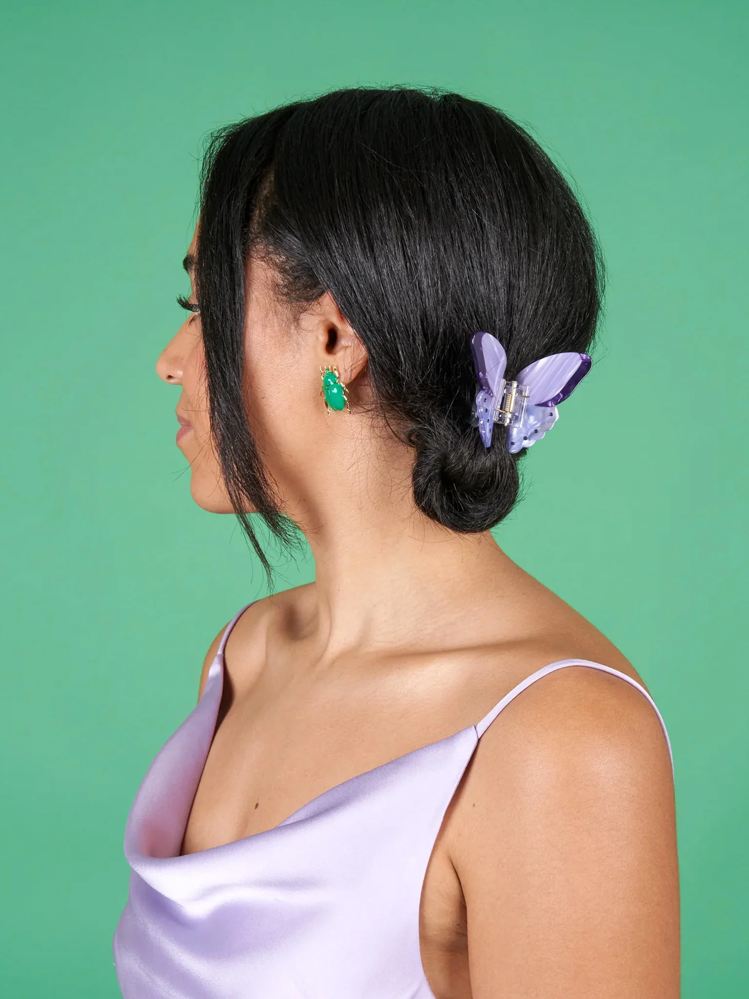 Purple Butterfly Hair Claw - Image 2