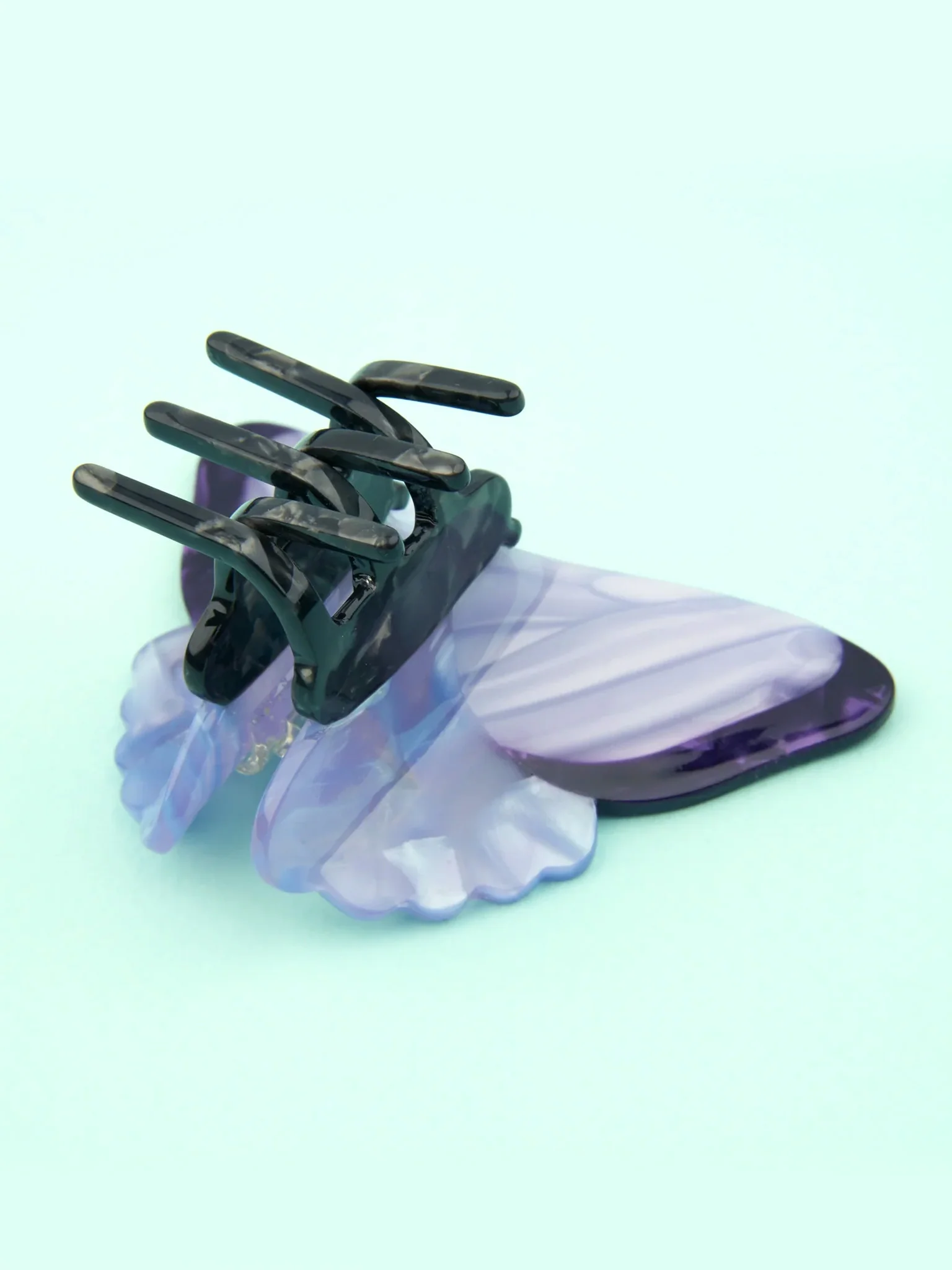 Purple Butterfly Hair Claw - Image 4