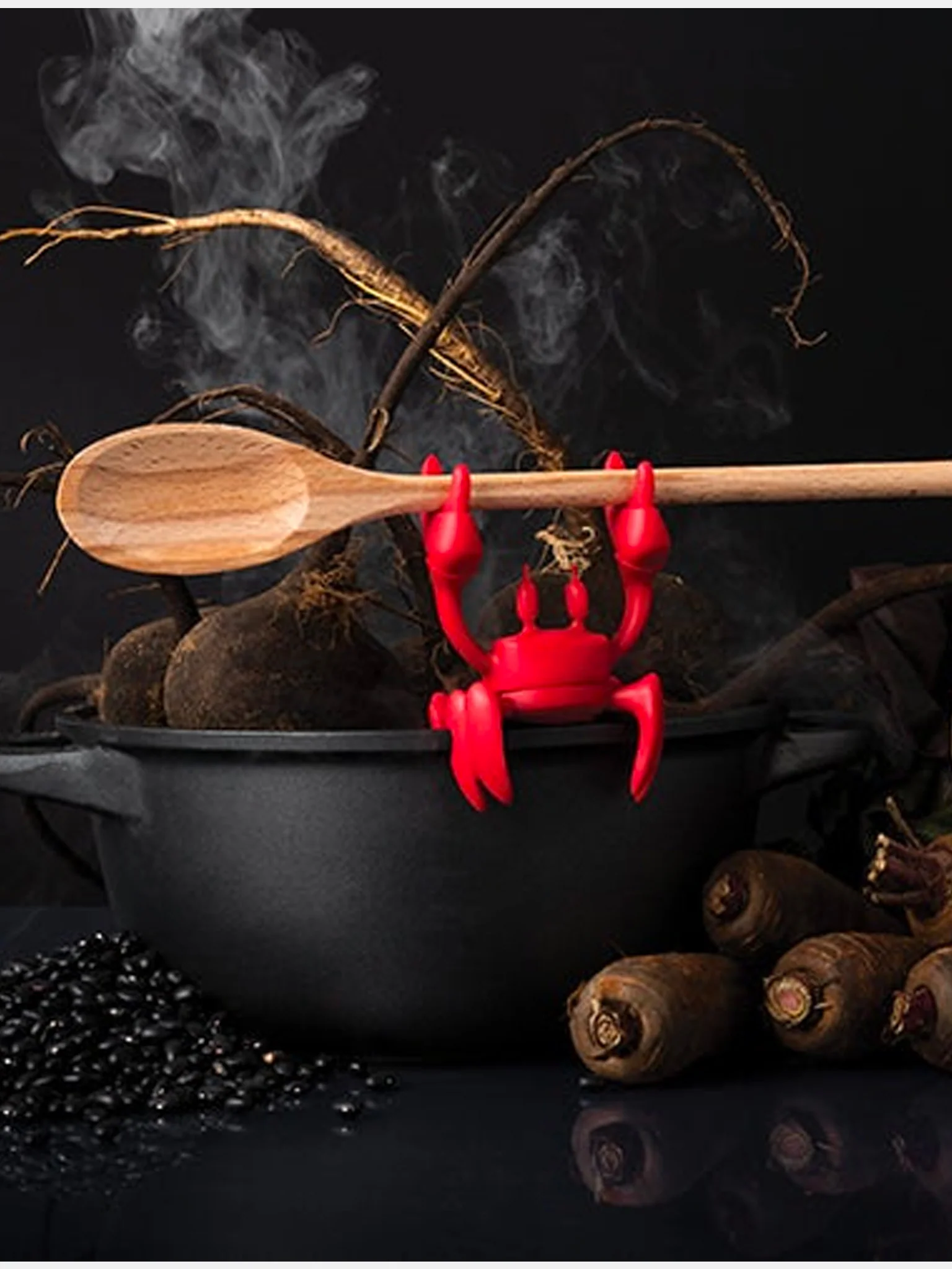 Red the Crab - Spoon Holder & Steam Releaser - Image 3