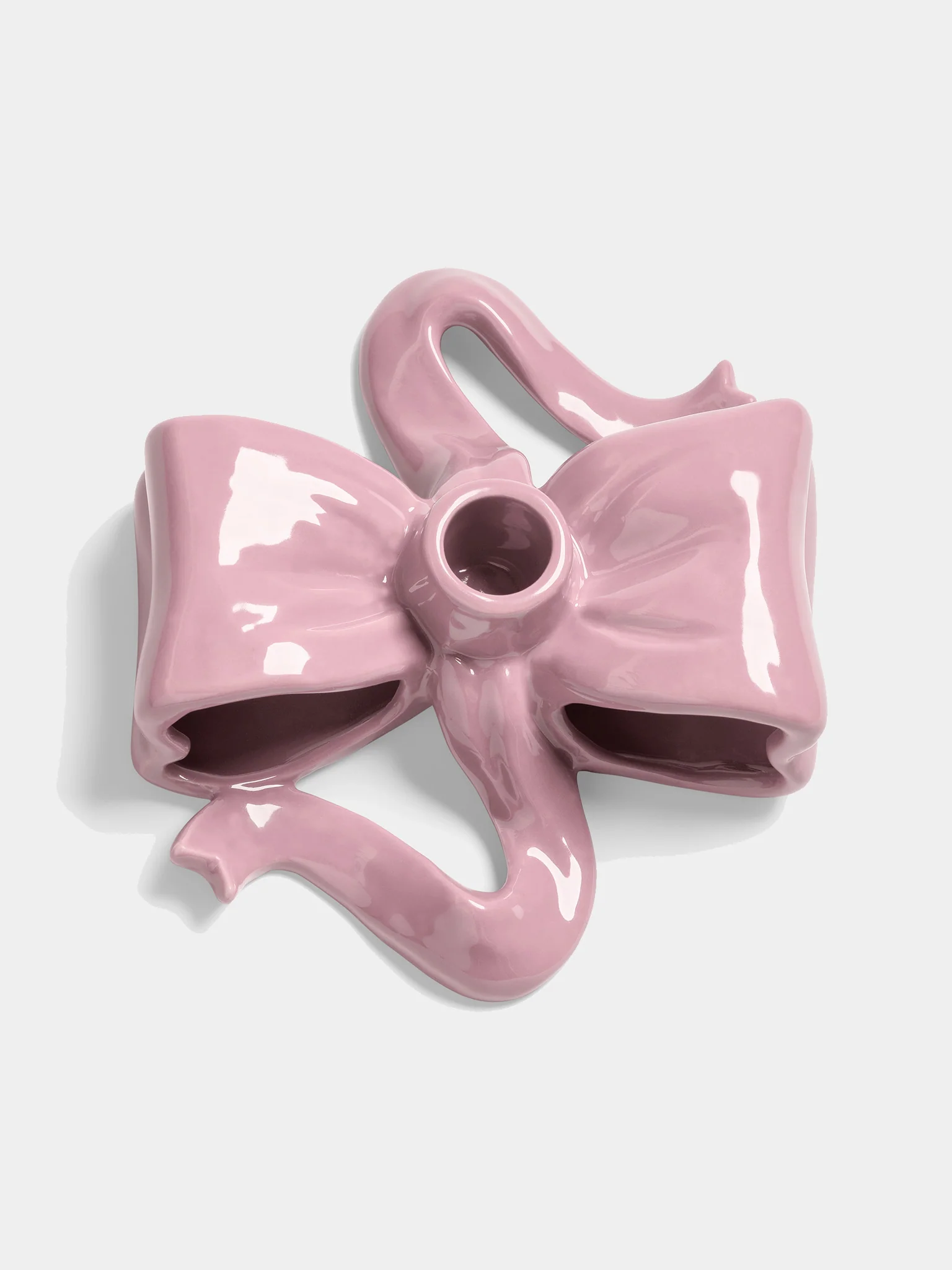 Ribbon Candle Holder - Pink - Image 3