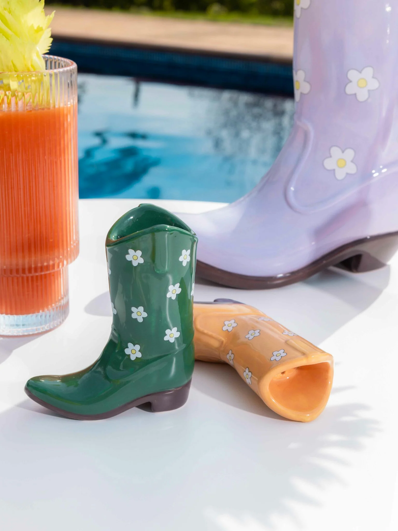 Rodeo Cowboy Boots Salt & Pepper Shaker Set - Image 2