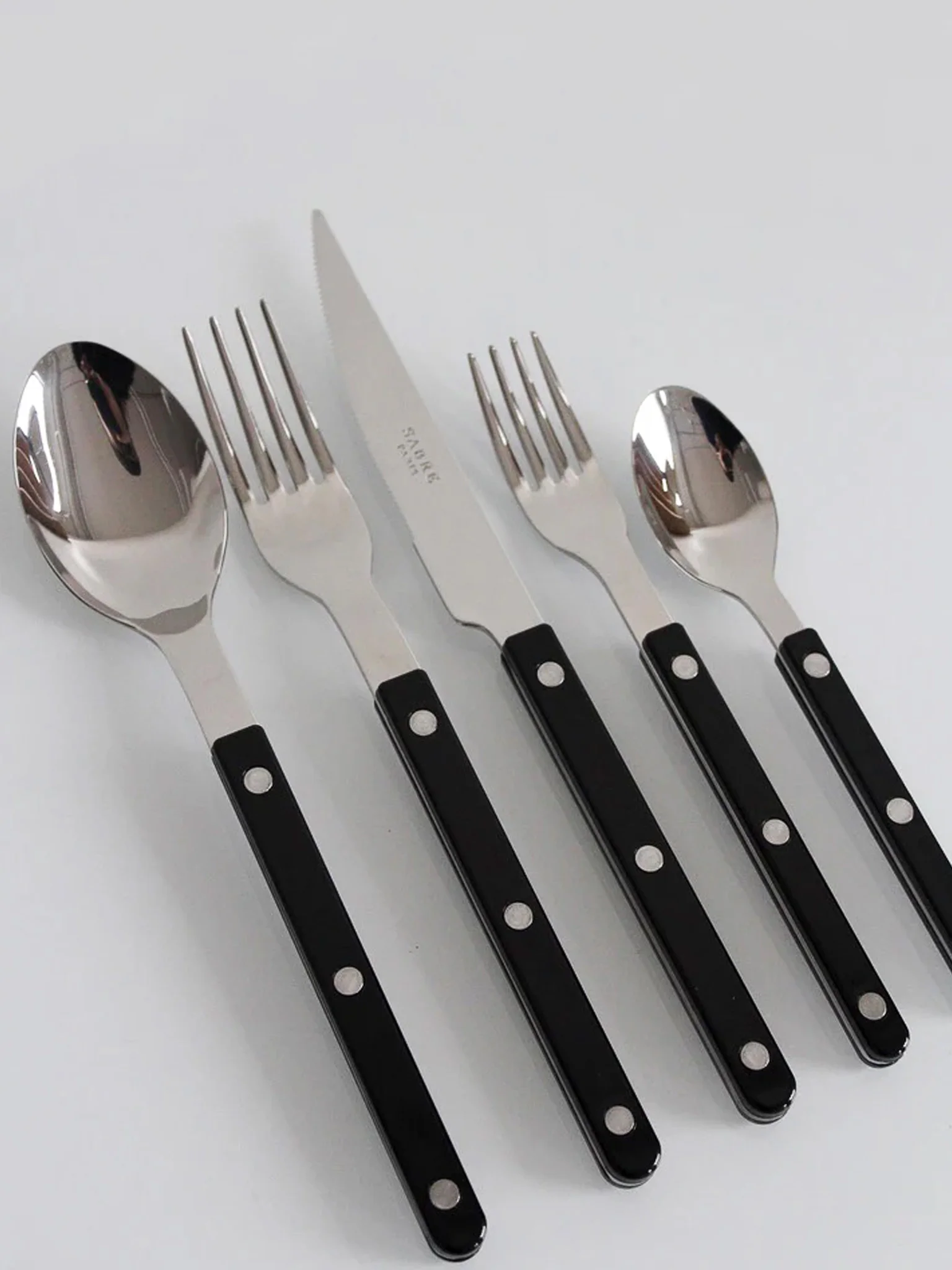 Sabre Paris Bistrot Cutlery - Black - Image 3