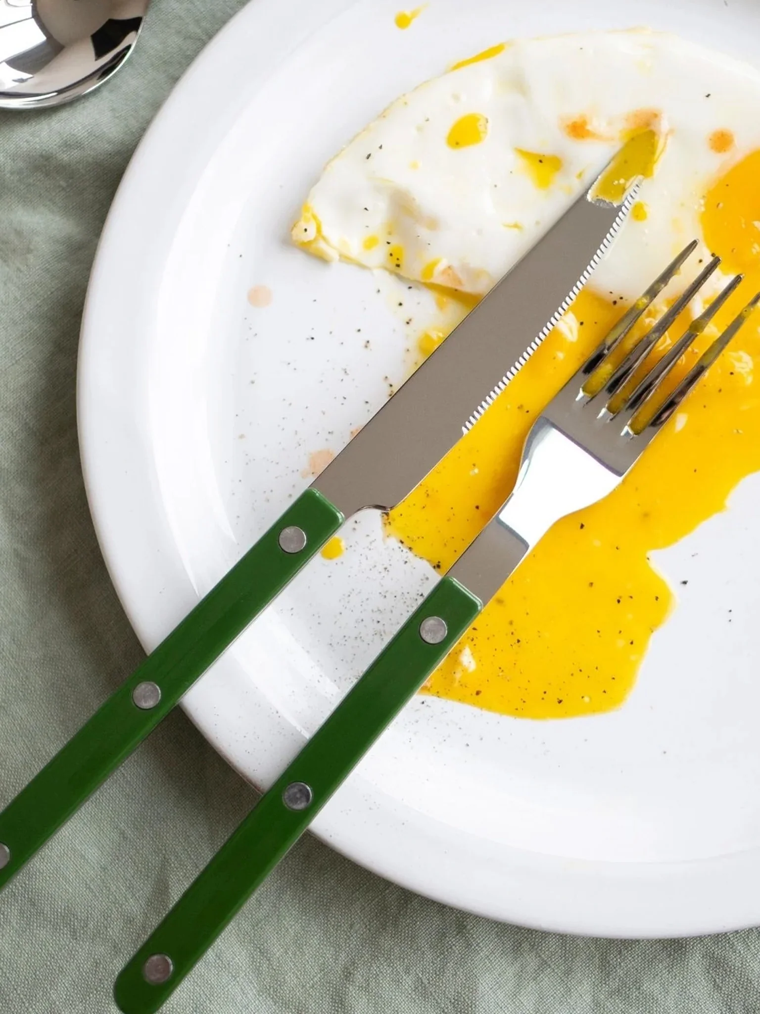Sabre Paris Bistrot Cutlery - Dark Green - Image 3
