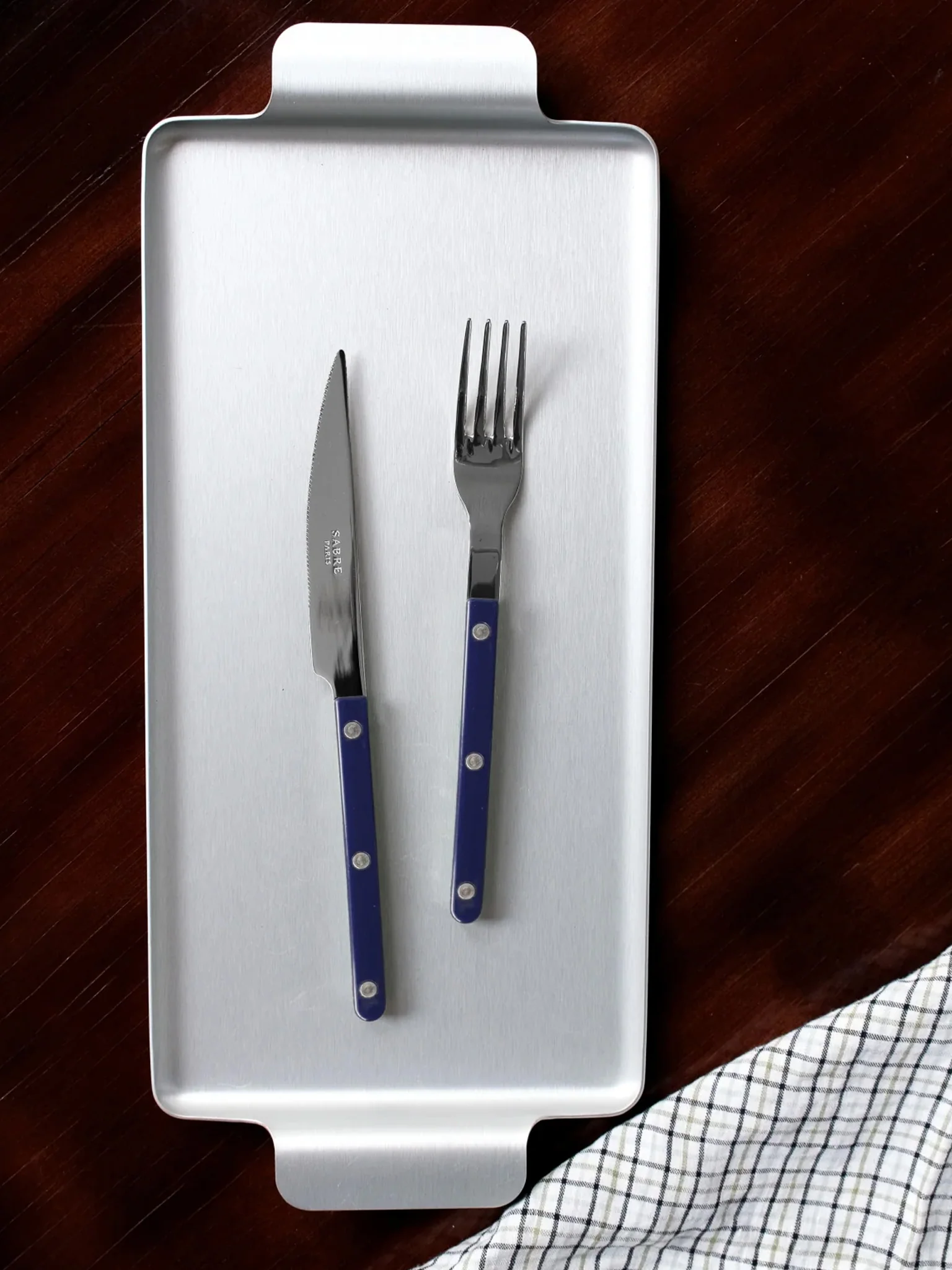 Sabre Paris Bistrot Cutlery - Navy Blue - Image 2