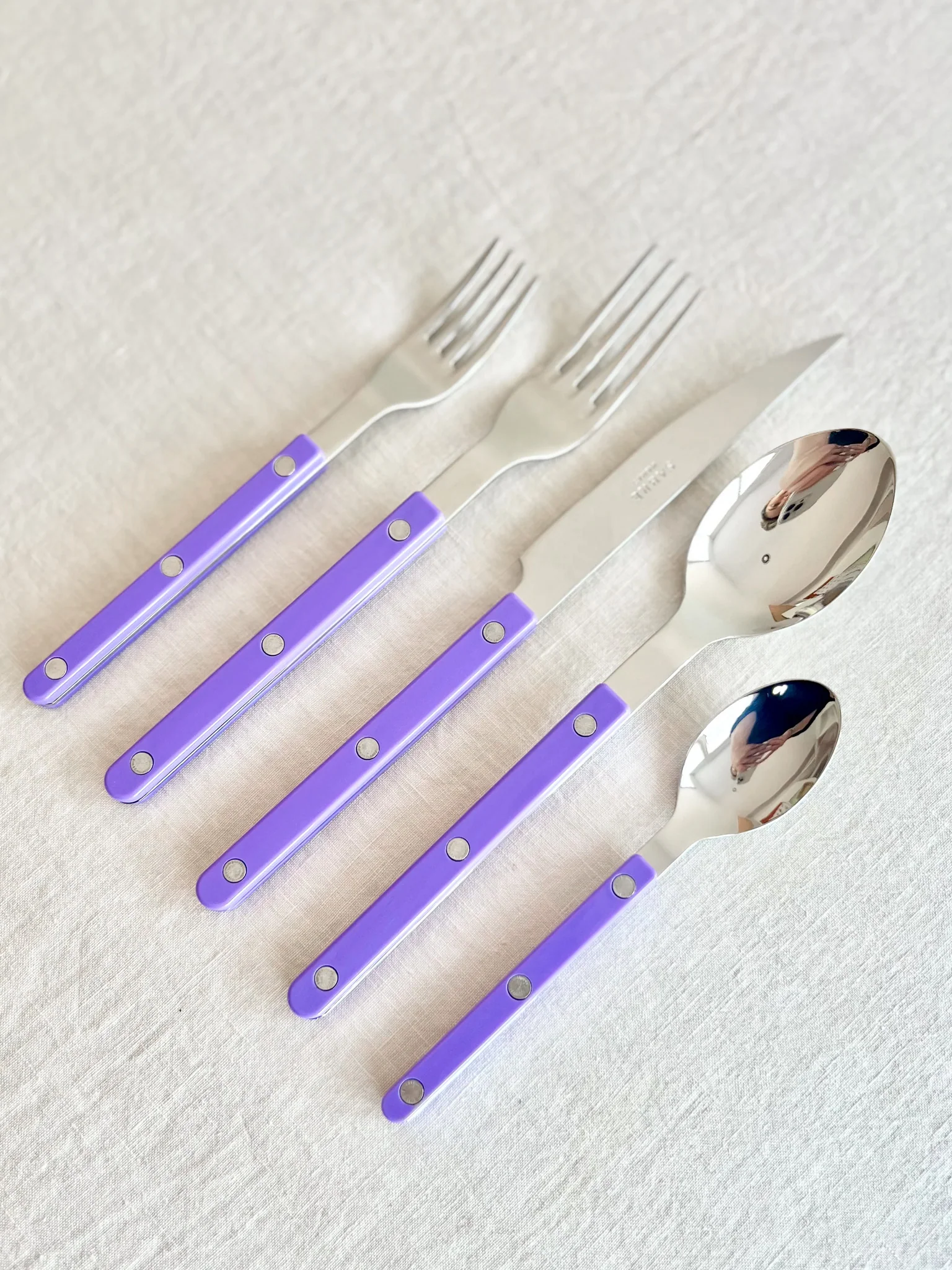 Sabre Paris Bistrot Cutlery - Purple - Image 2