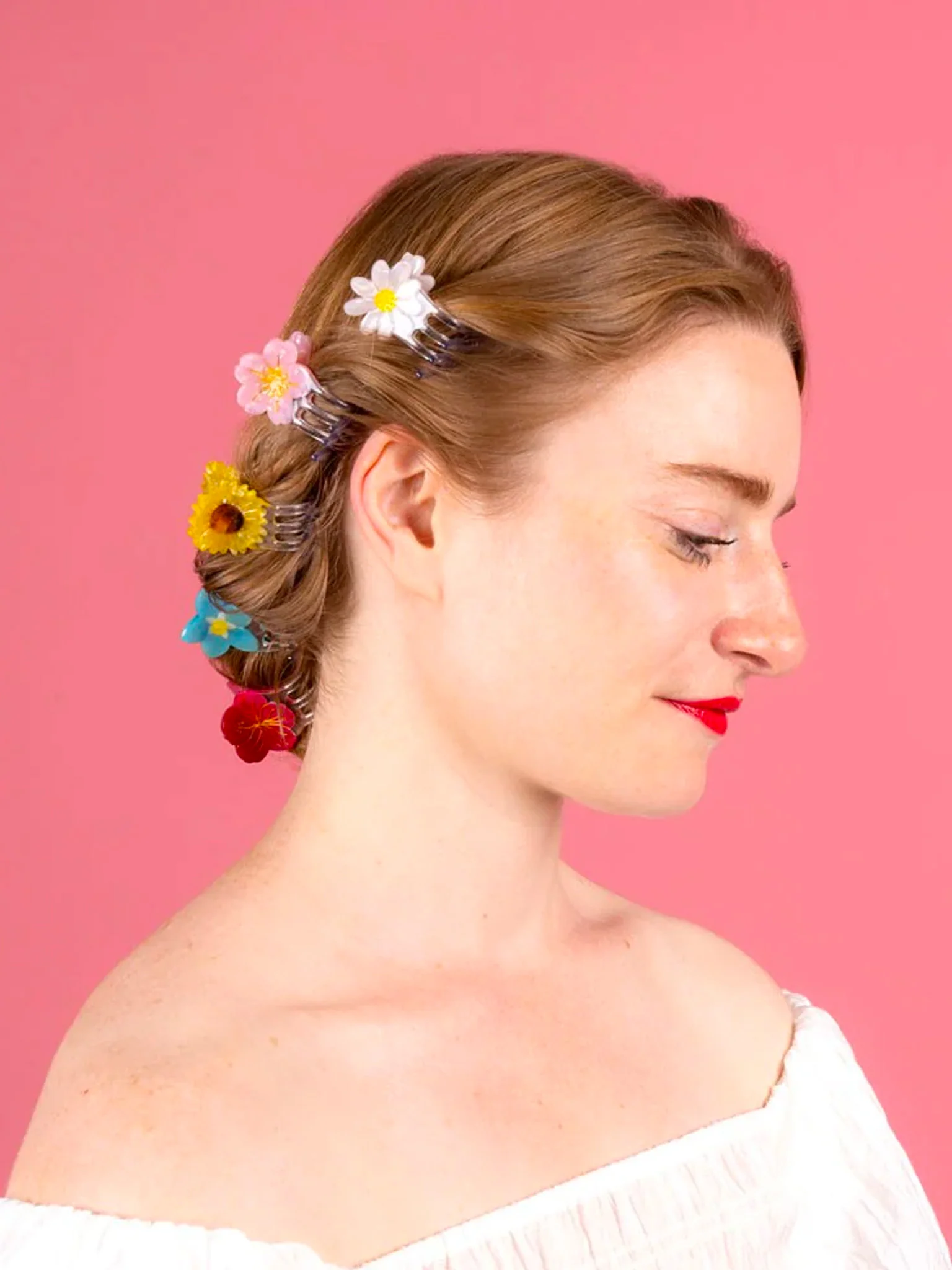 Sakura Mini Hair Claw - Image 3