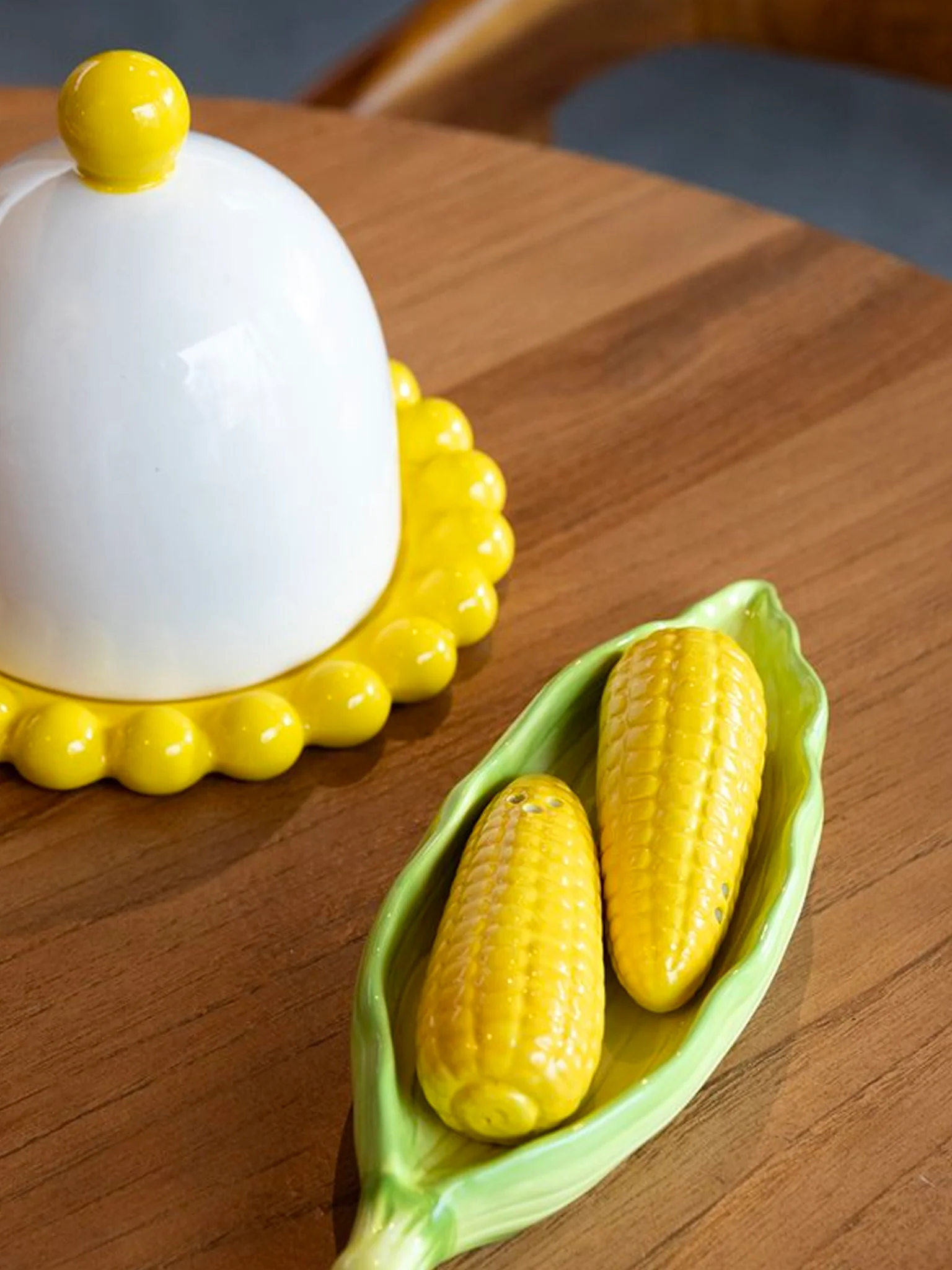 Corn Salt and Pepper Shakers Set - Image 2