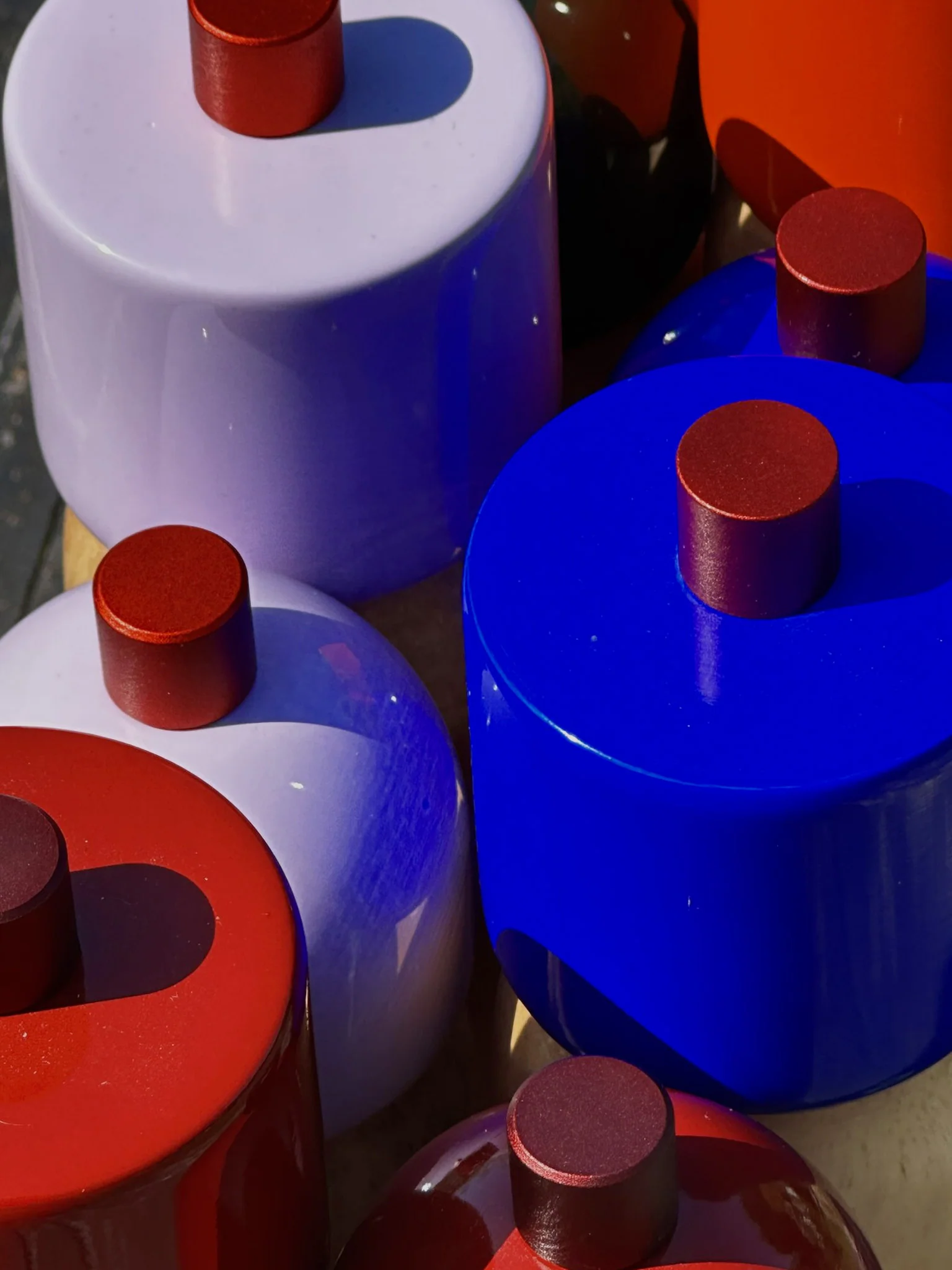 Maegen Grinder - Navy & Red - Image 5