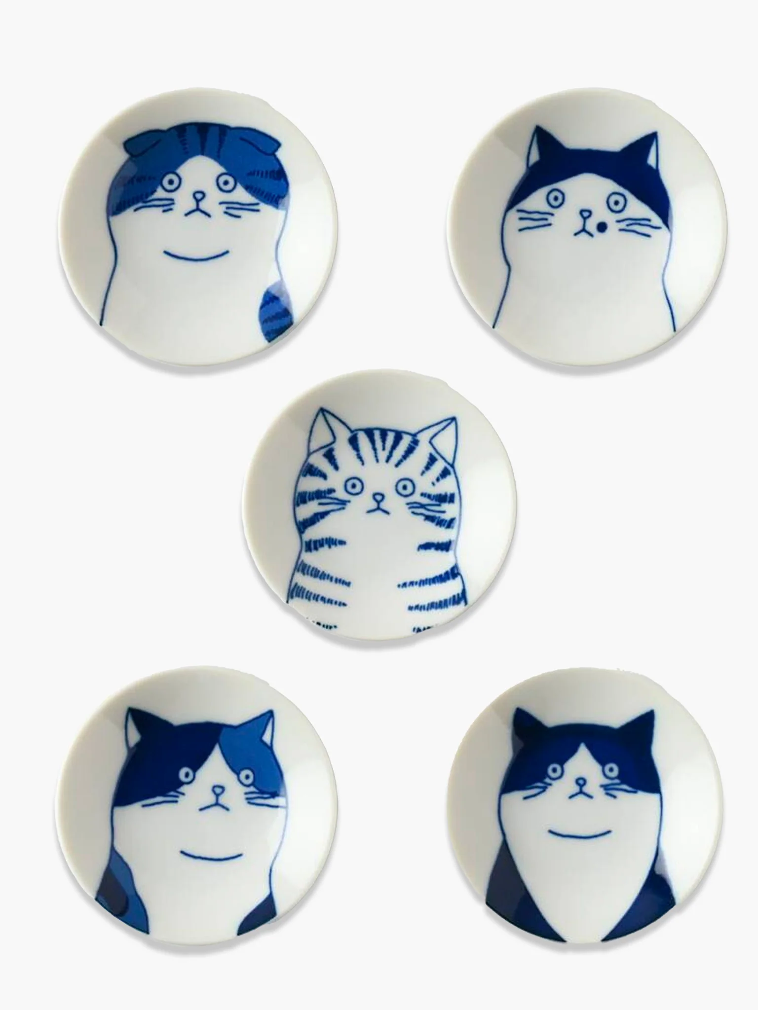SHICHITA Mini Cat Dish (8cm) (5 Styles)
