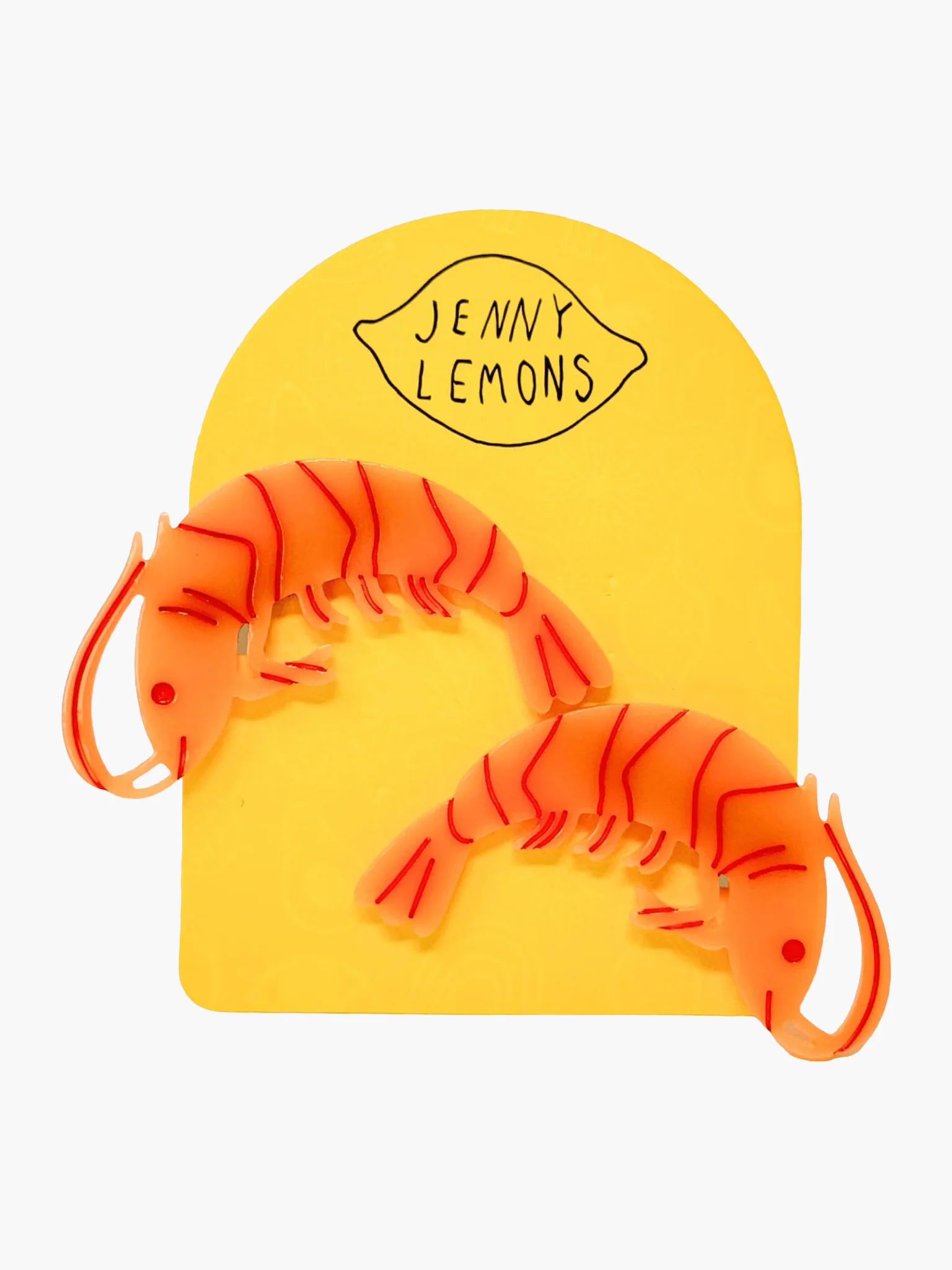 Shrimp Alligator Hair Clip Set - Image 3