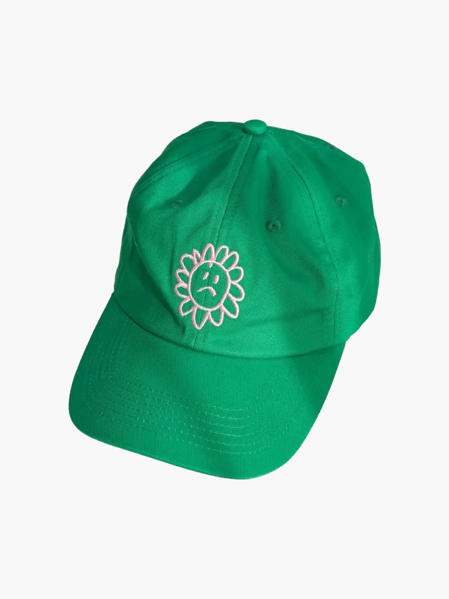 Silly Flower Cap - Grass Green
