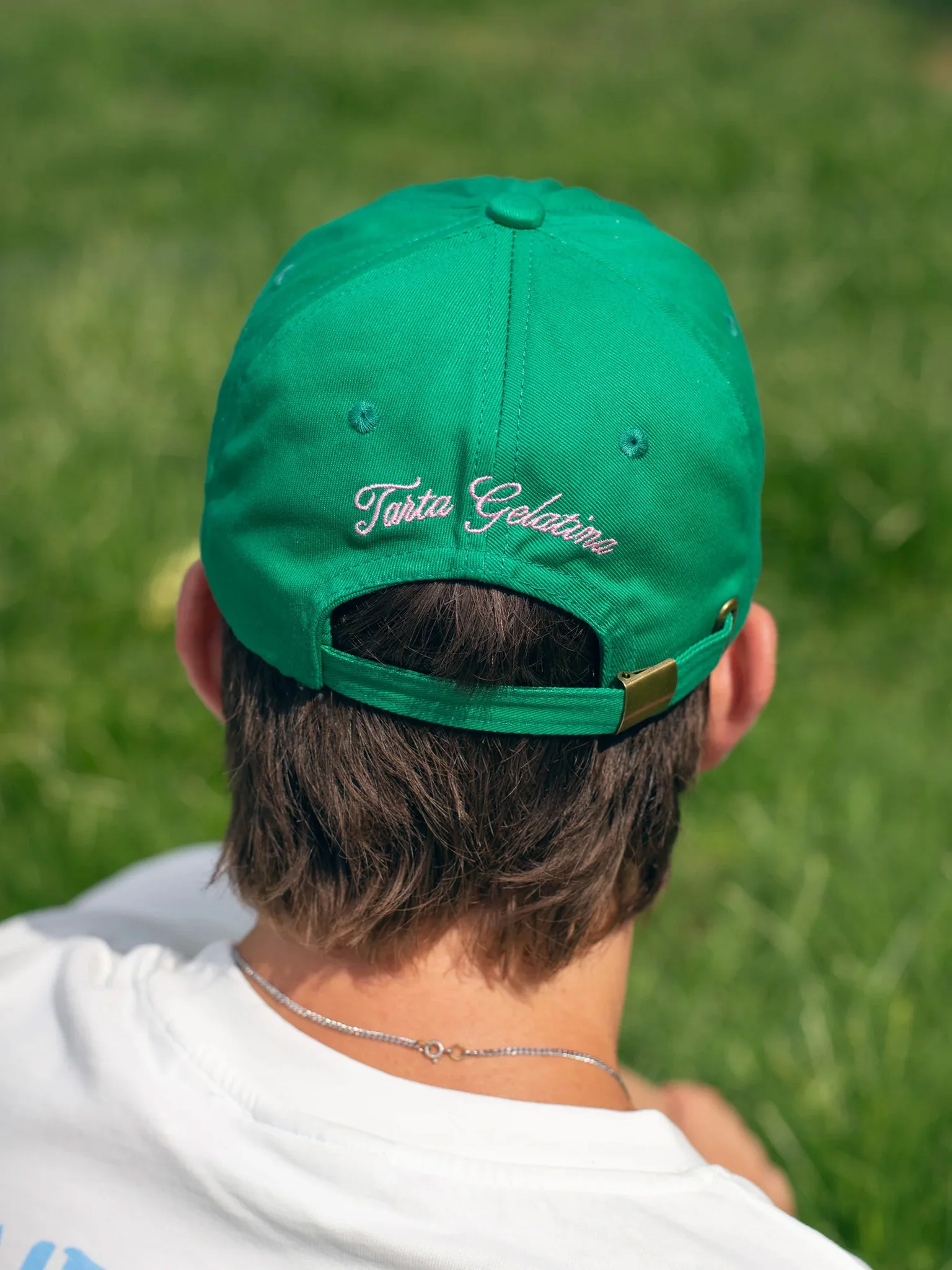Silly Flower Cap - Grass Green - Image 4