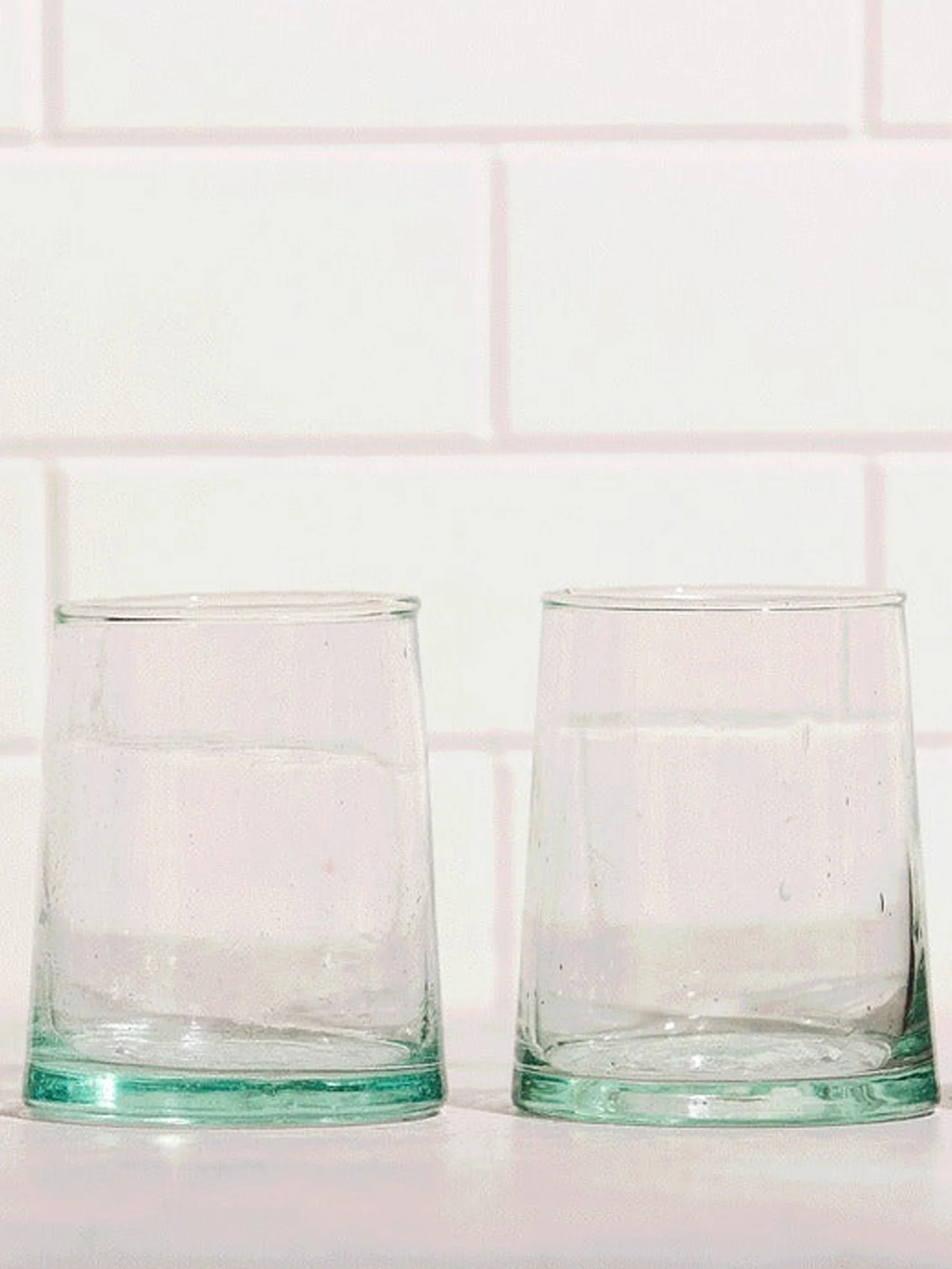 Beldi Tapered Moroccan Glass (235ml) - Short Clear - Image 3