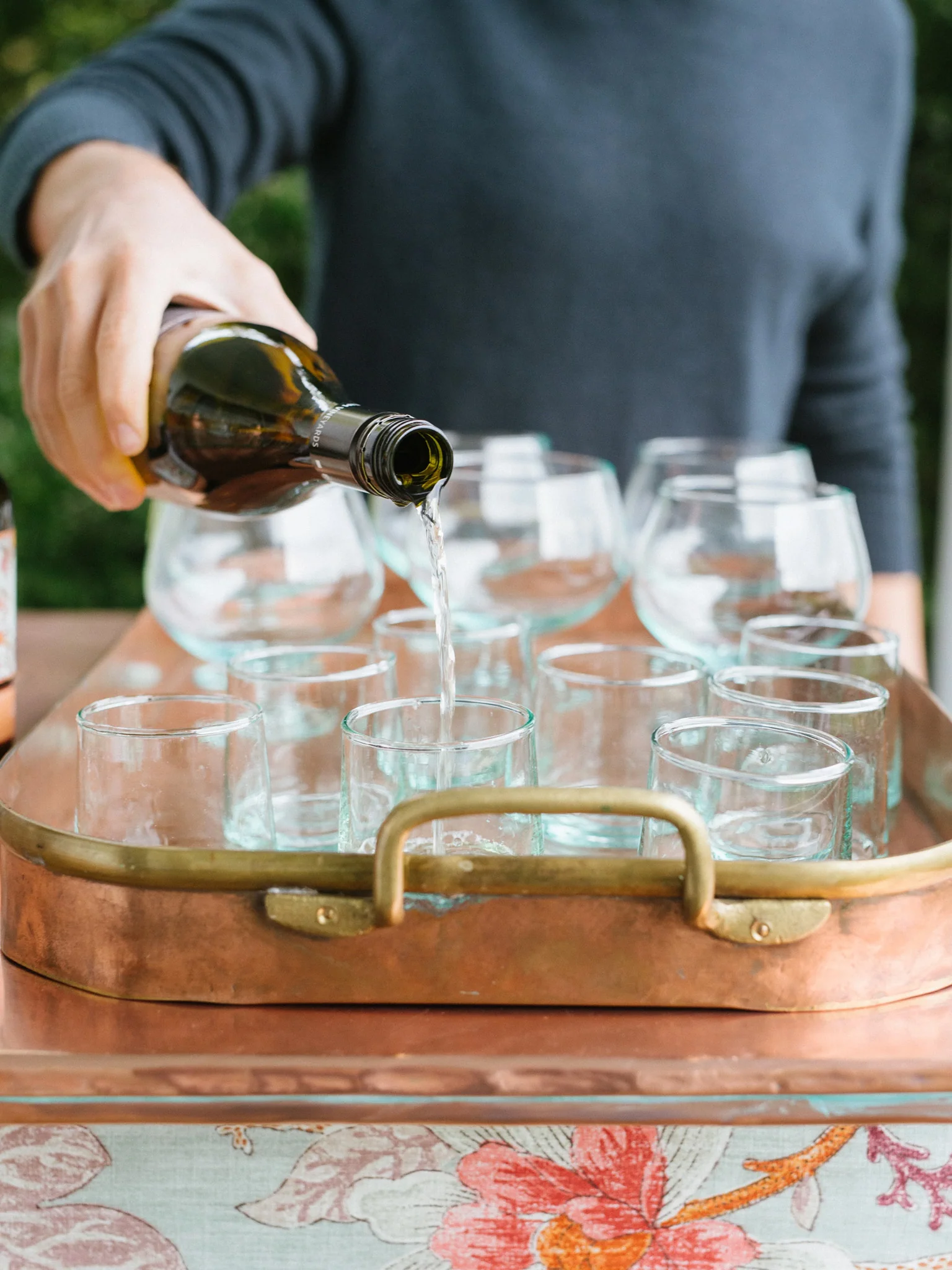 Beldi Tapered Moroccan Glass (235ml) - Short Clear - Image 4