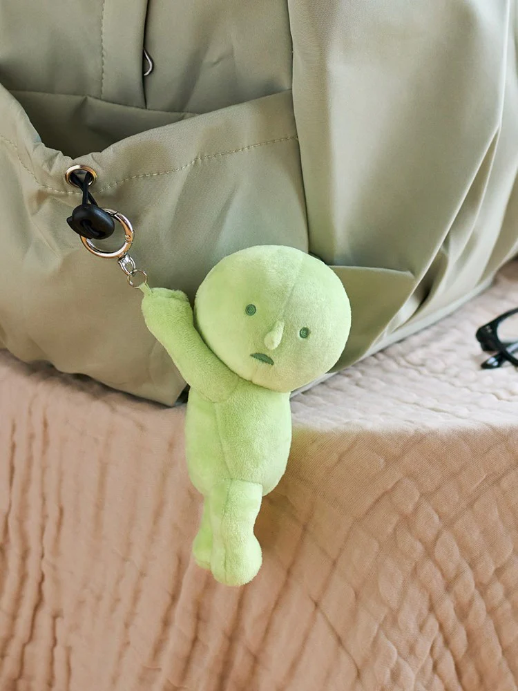 Smiski Plush Keychain - Hanging On - Image 2