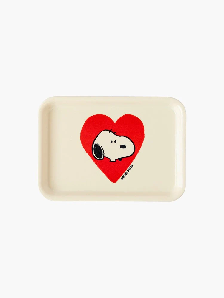 Snoopy Mini Tray - Heart (15x11 cm)