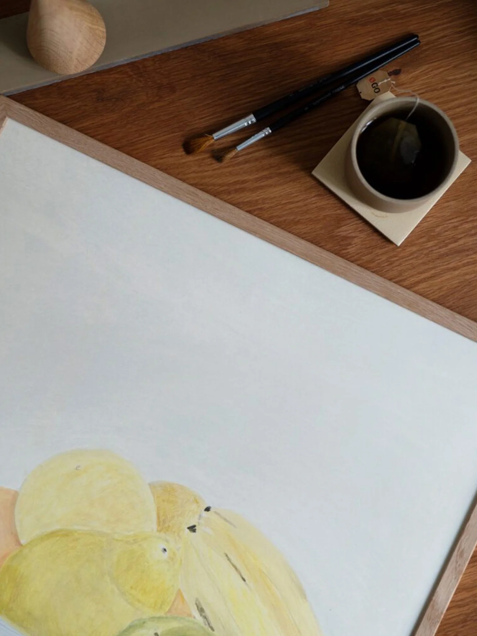 Still Life with Fruit by Isabelle Vandeplassche (30x40cm) - Image 3