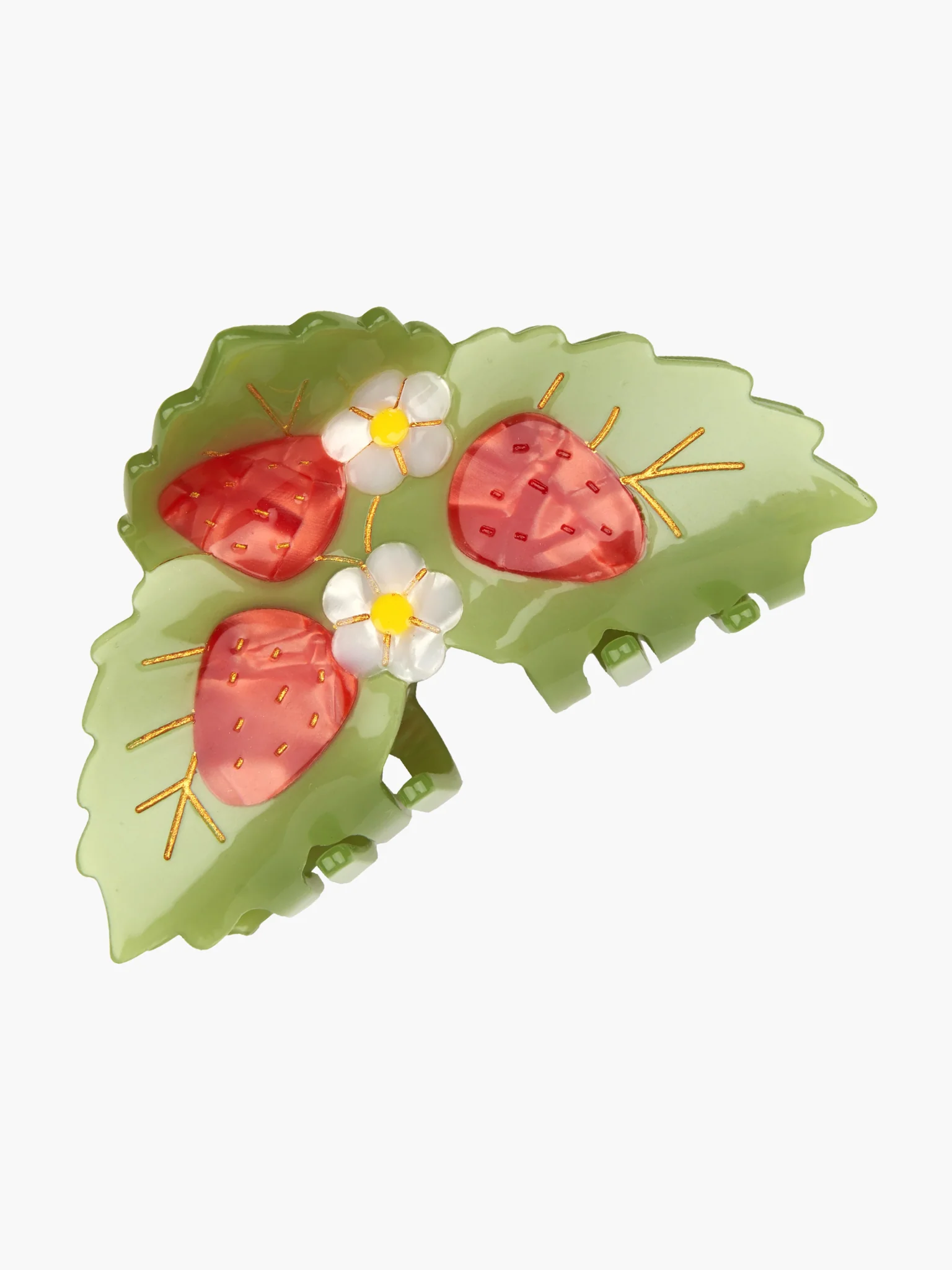 Strawberry Plant Hair Claw