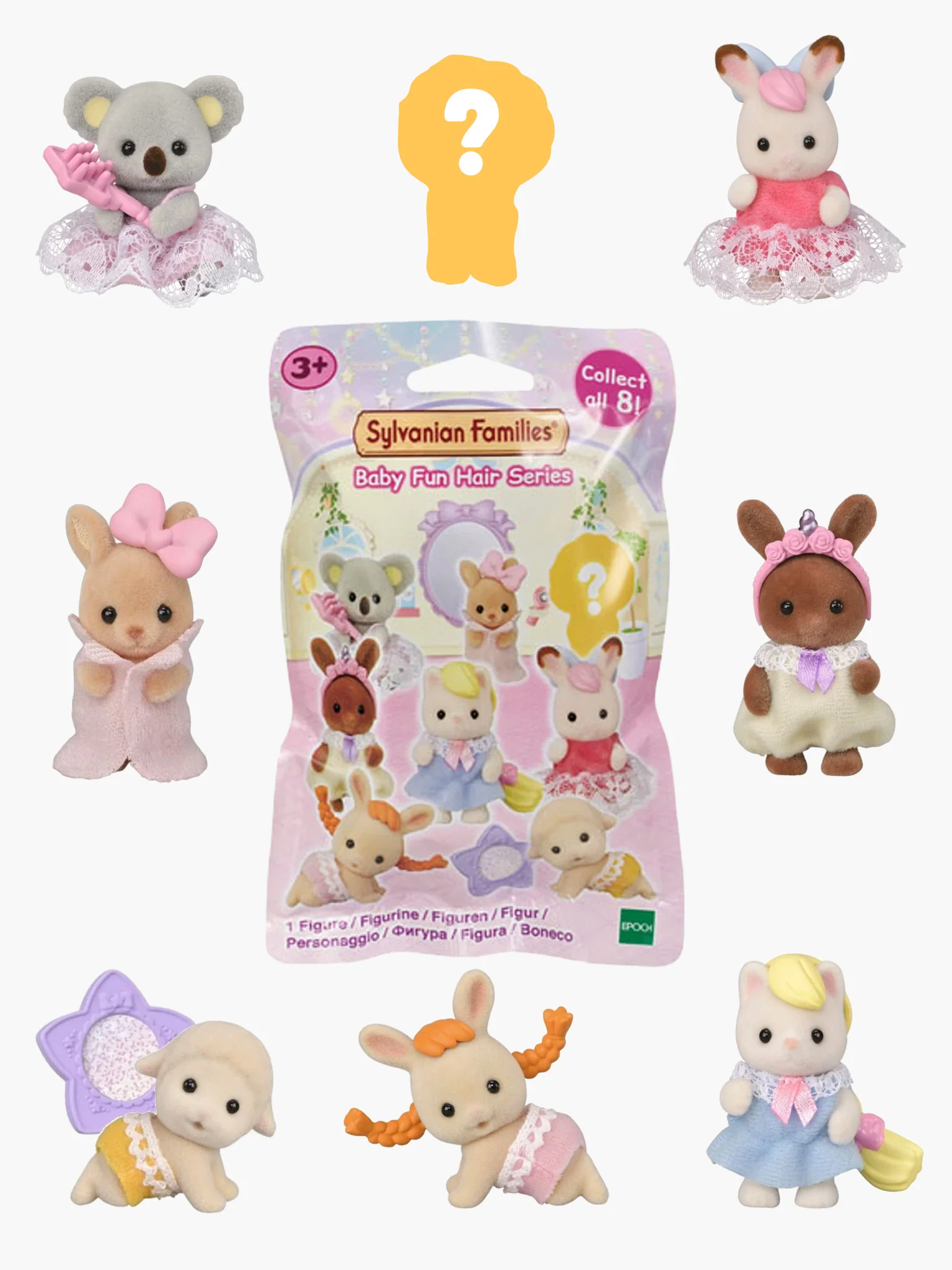 Sylvanian Families Blind Bag - Baby Fun Hair