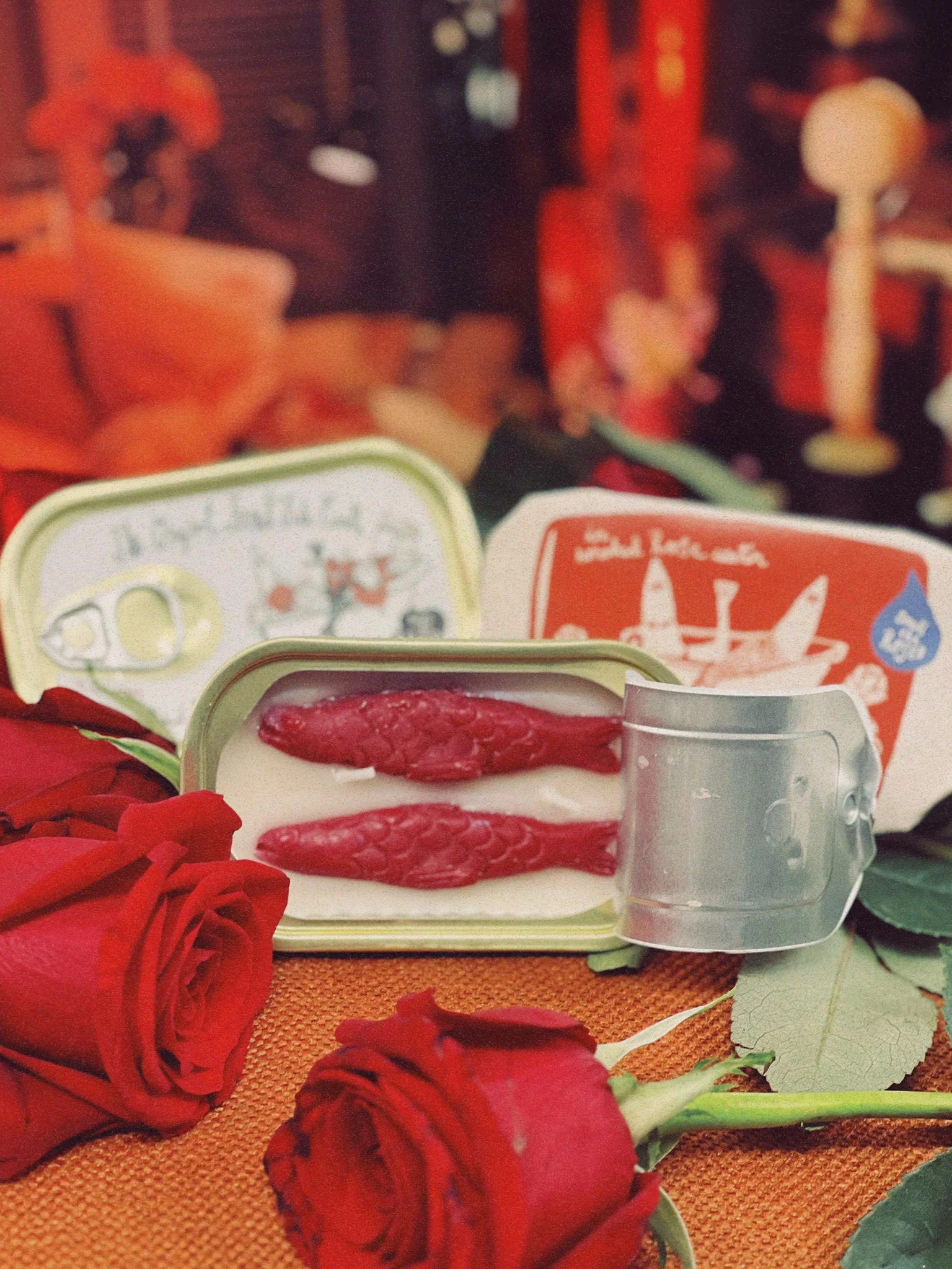 Tinned Fish Candle - Smoked Rose Water - Image 2