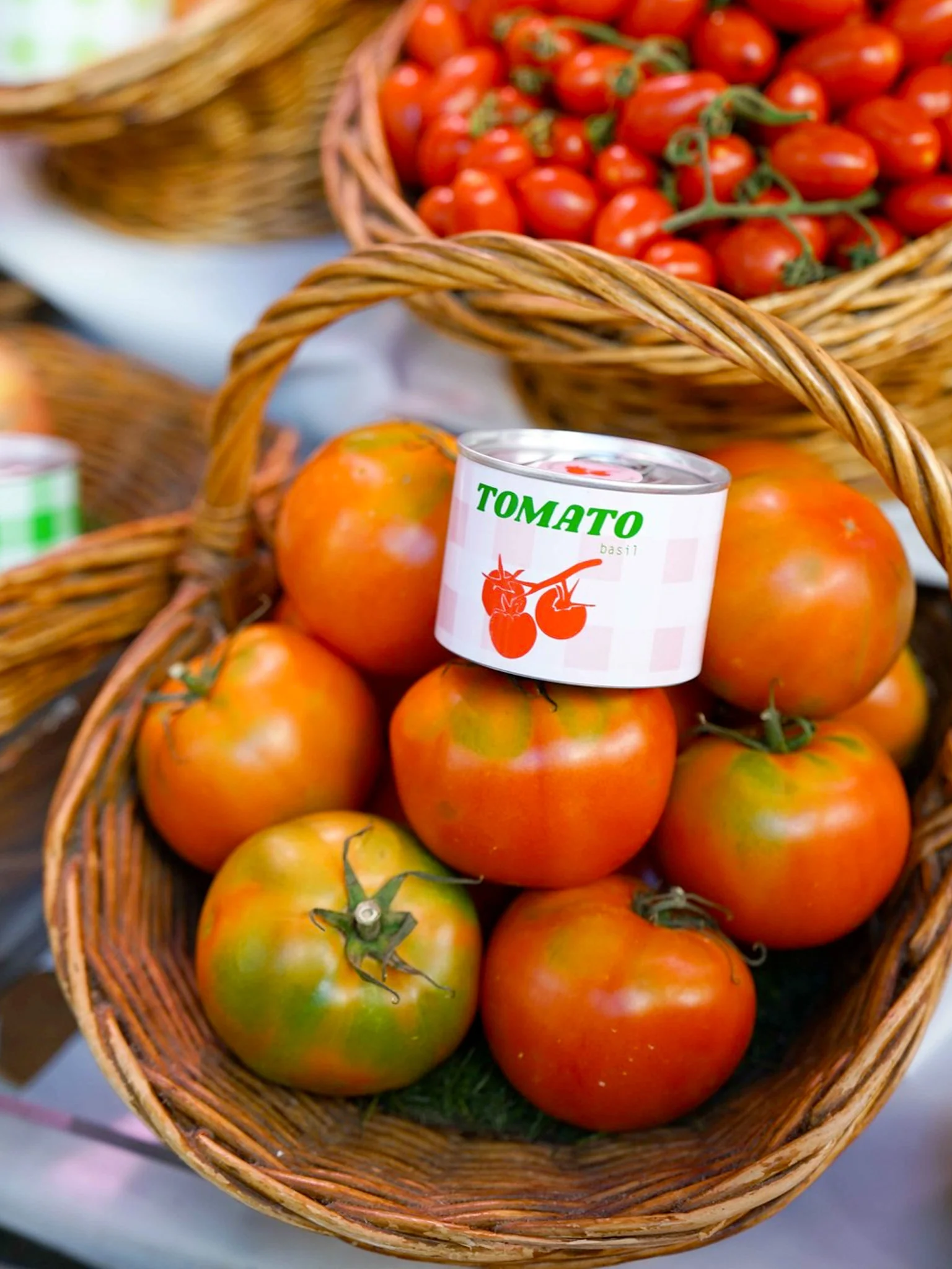 Tomato & Basil Can Candle (200g) - Image 2