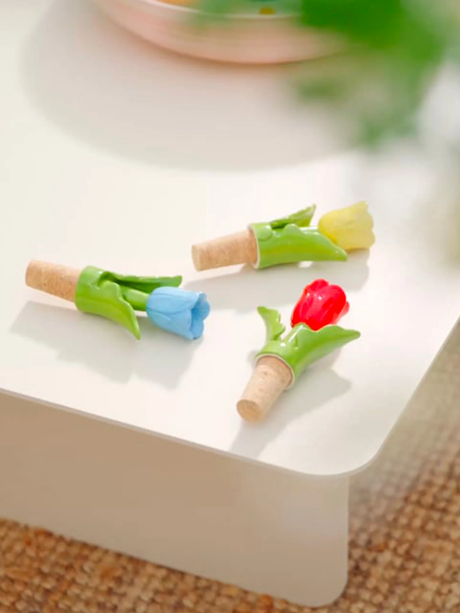 Tulip Bottle Stopper - Blue - Image 2