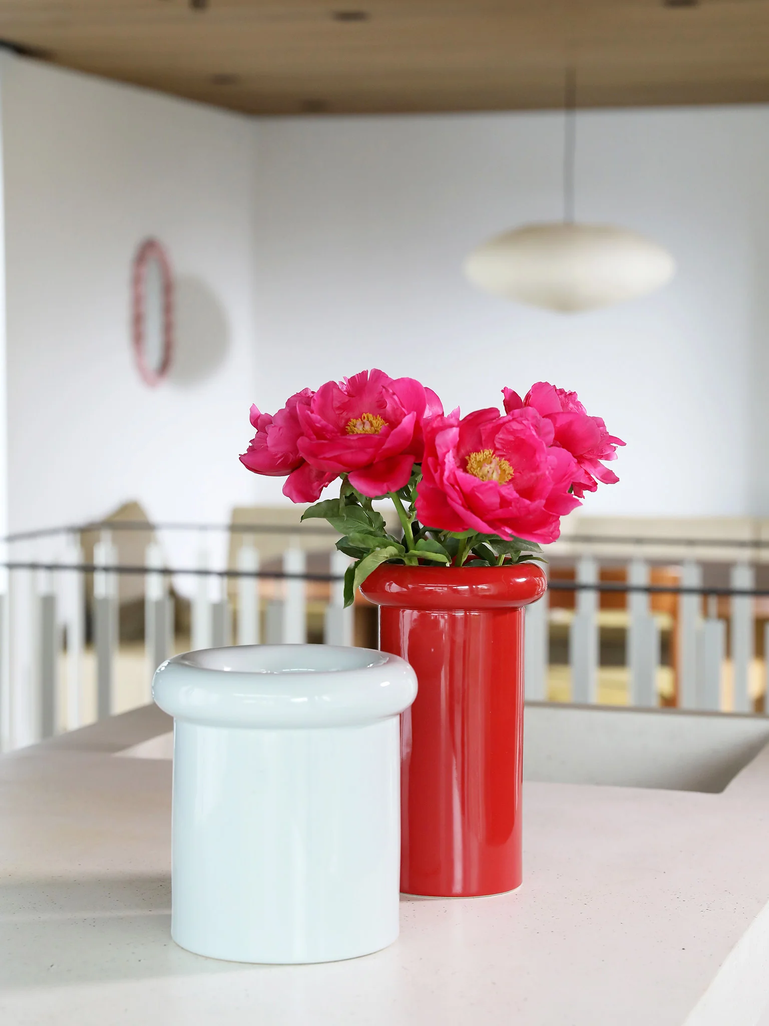 Turban Vase - Burgundy - Image 3