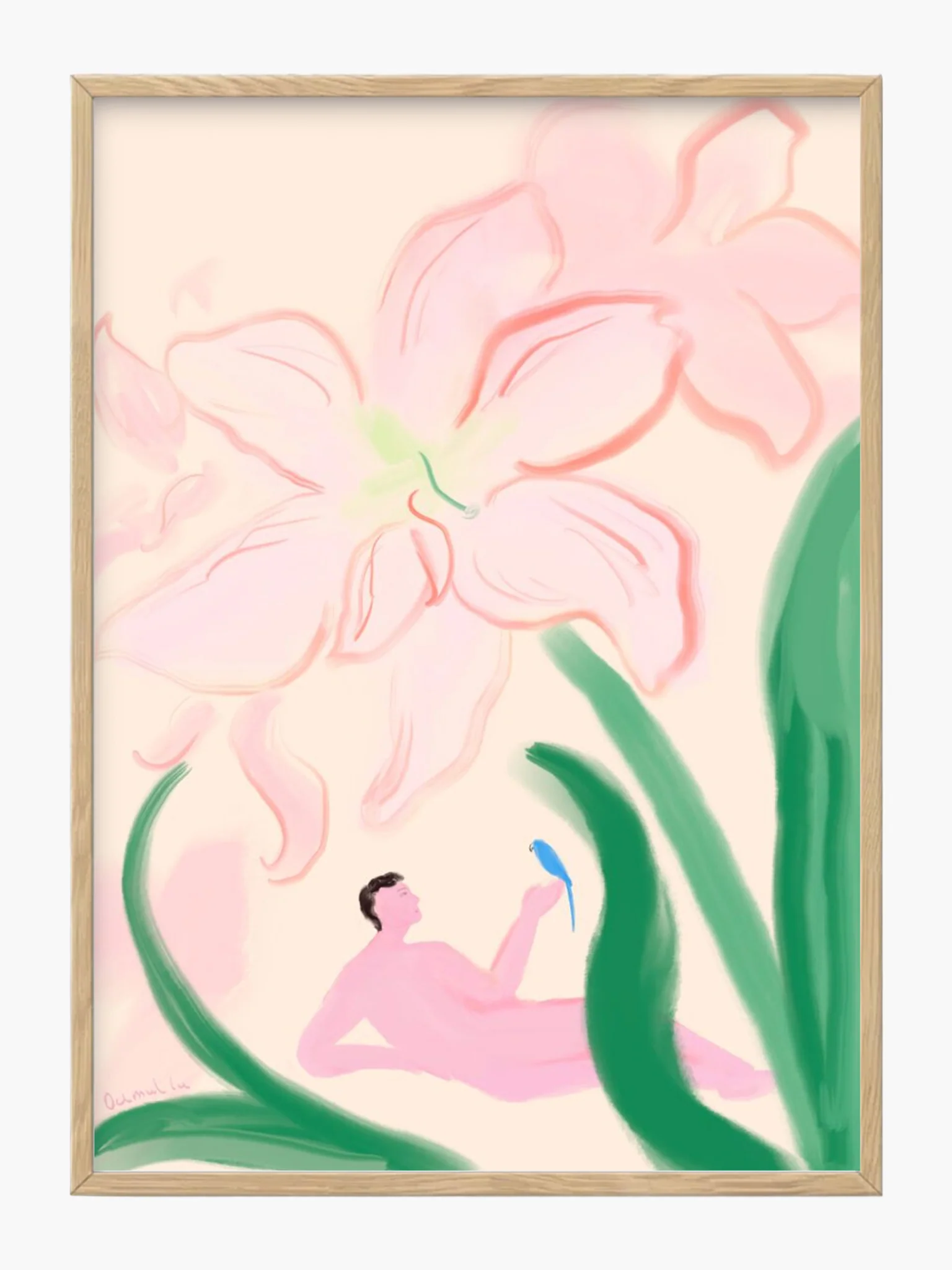 Under the Flowers by OAMUL (50x70cm)