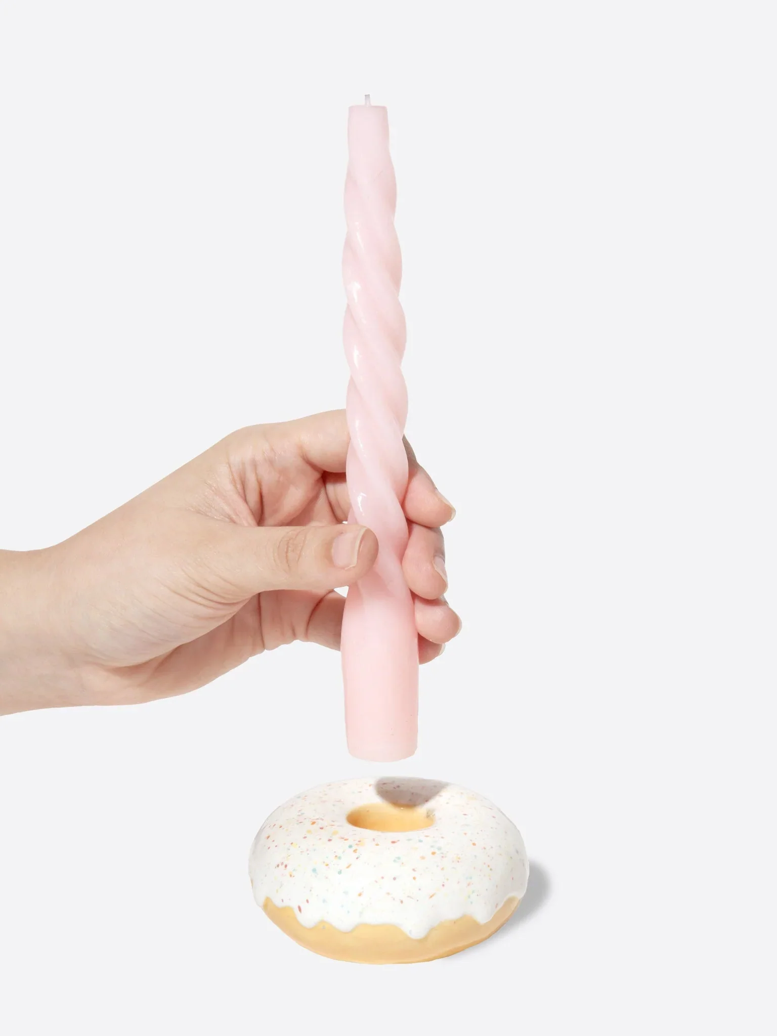 Donut Candle Holder - White - Image 3