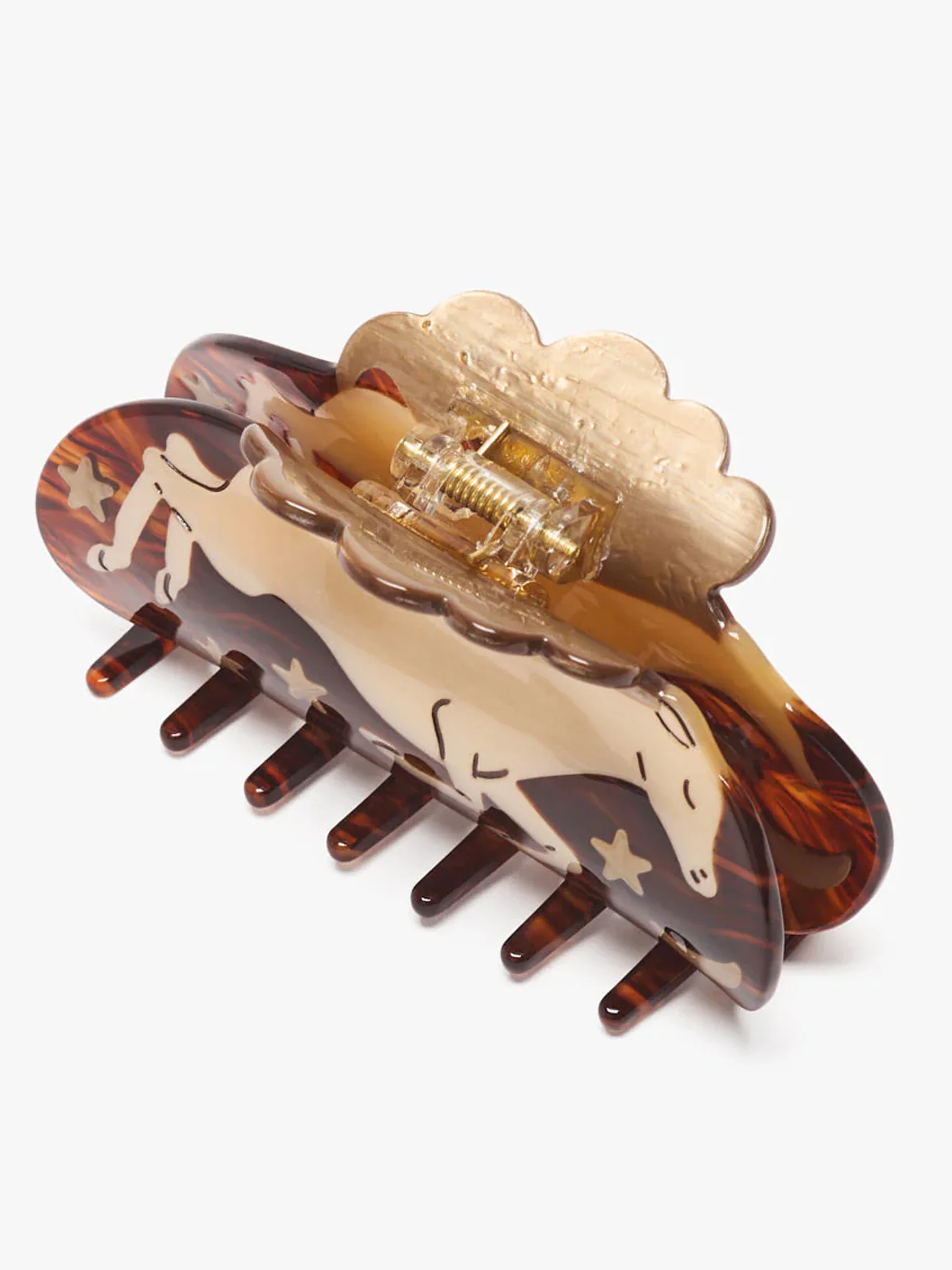 Wild At Heart Horse Hair Claw - Image 3