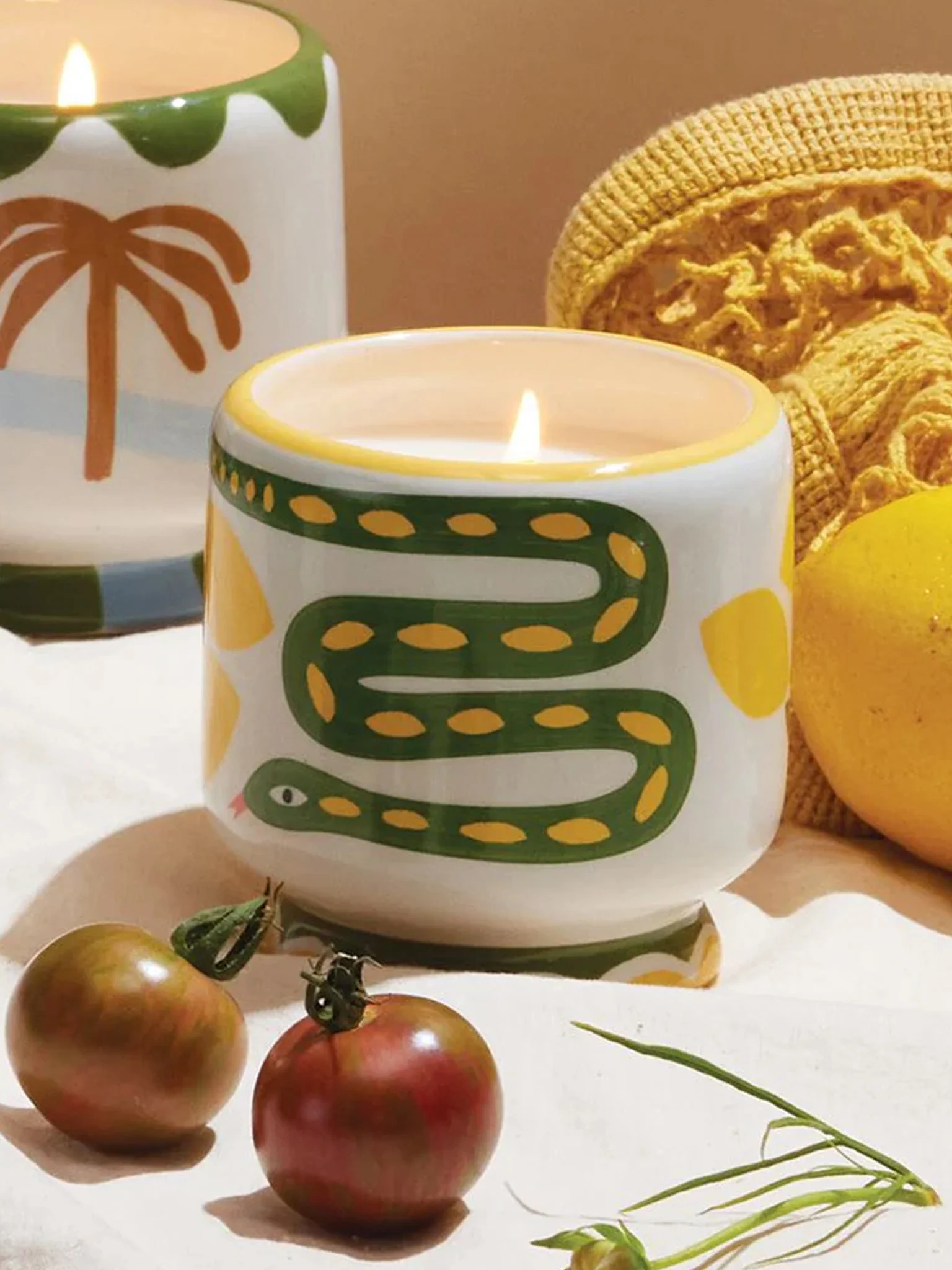 Wild Lemongrass - A Dopo 8oz Ceramic Candle - Image 2