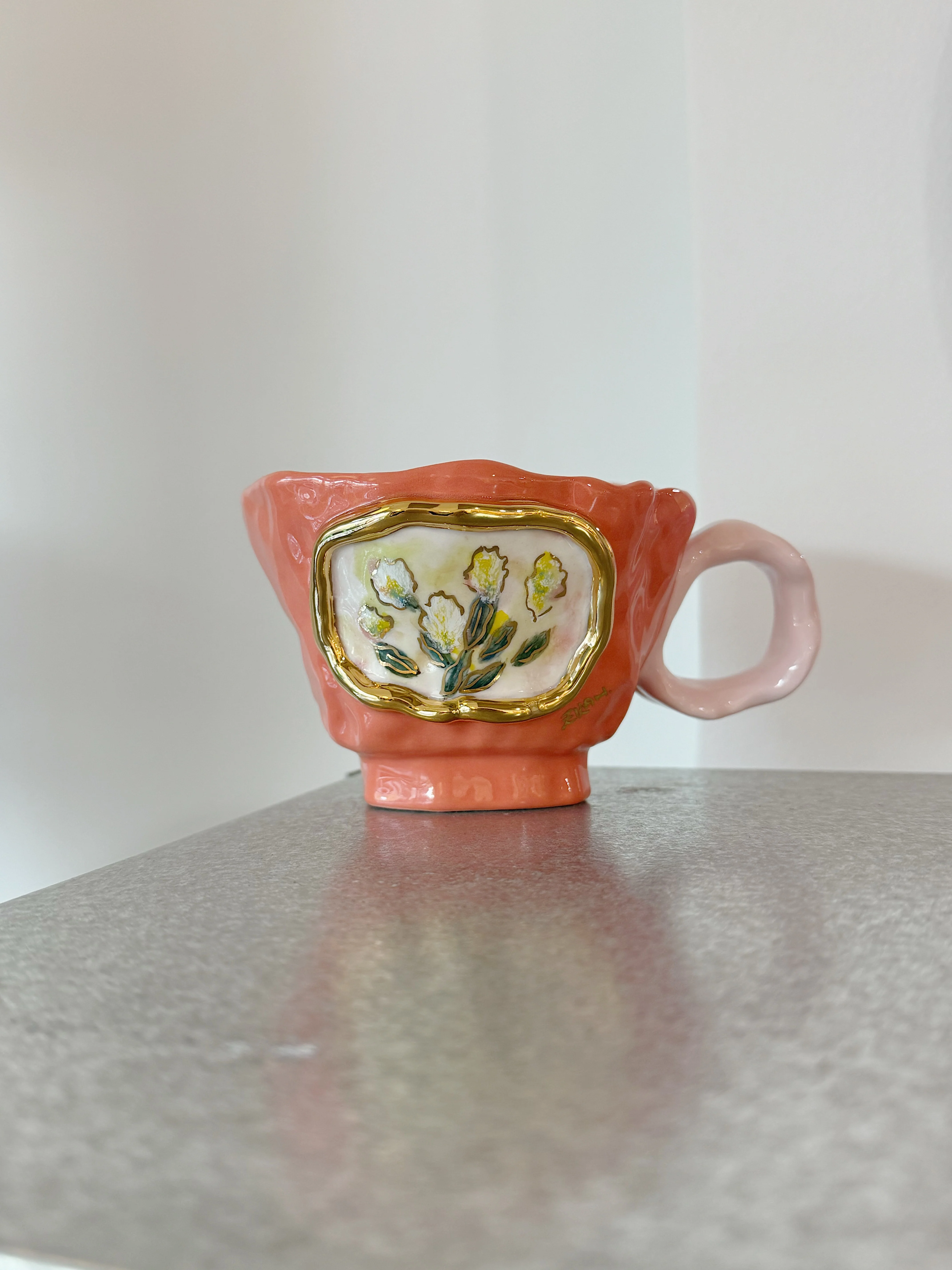 Zilan Mug #1004 - Orange Eternal Spring - Image 2